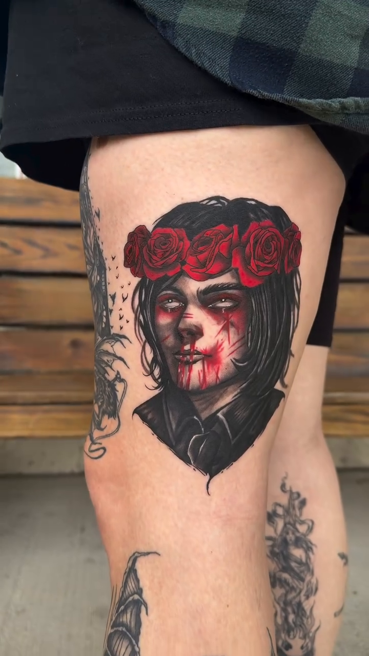 Tattoo by @immortal_tattoos96 — trash_polka, realism