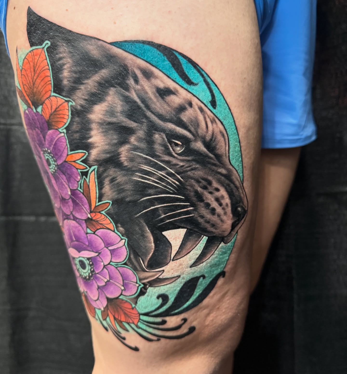 Tattoo by @taylormillstattoos — american_traditional, realism