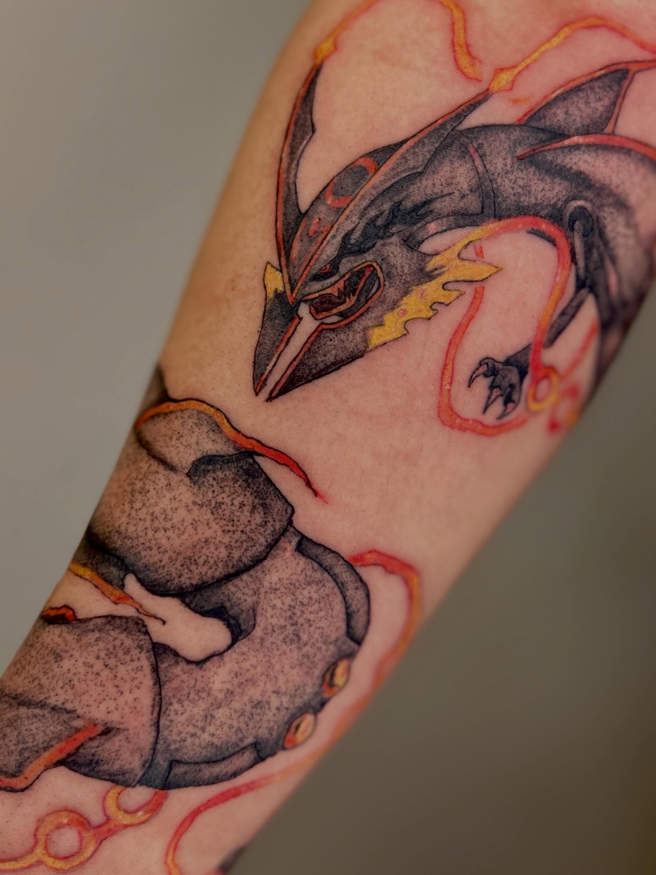 Tattoo by @alleytatts_ — dotwork, realism