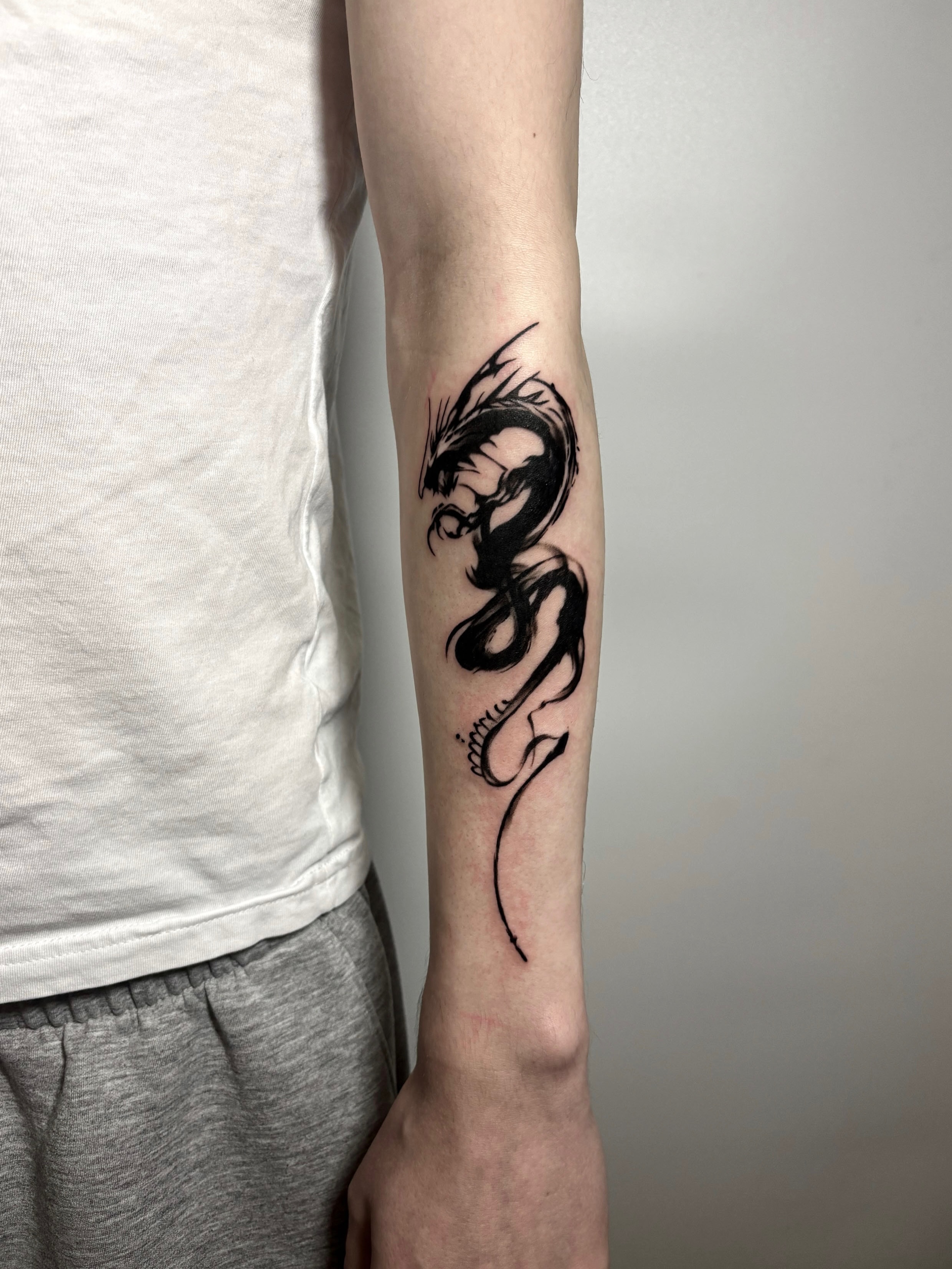 Tattoo by @seoulful_inc — black_and_grey