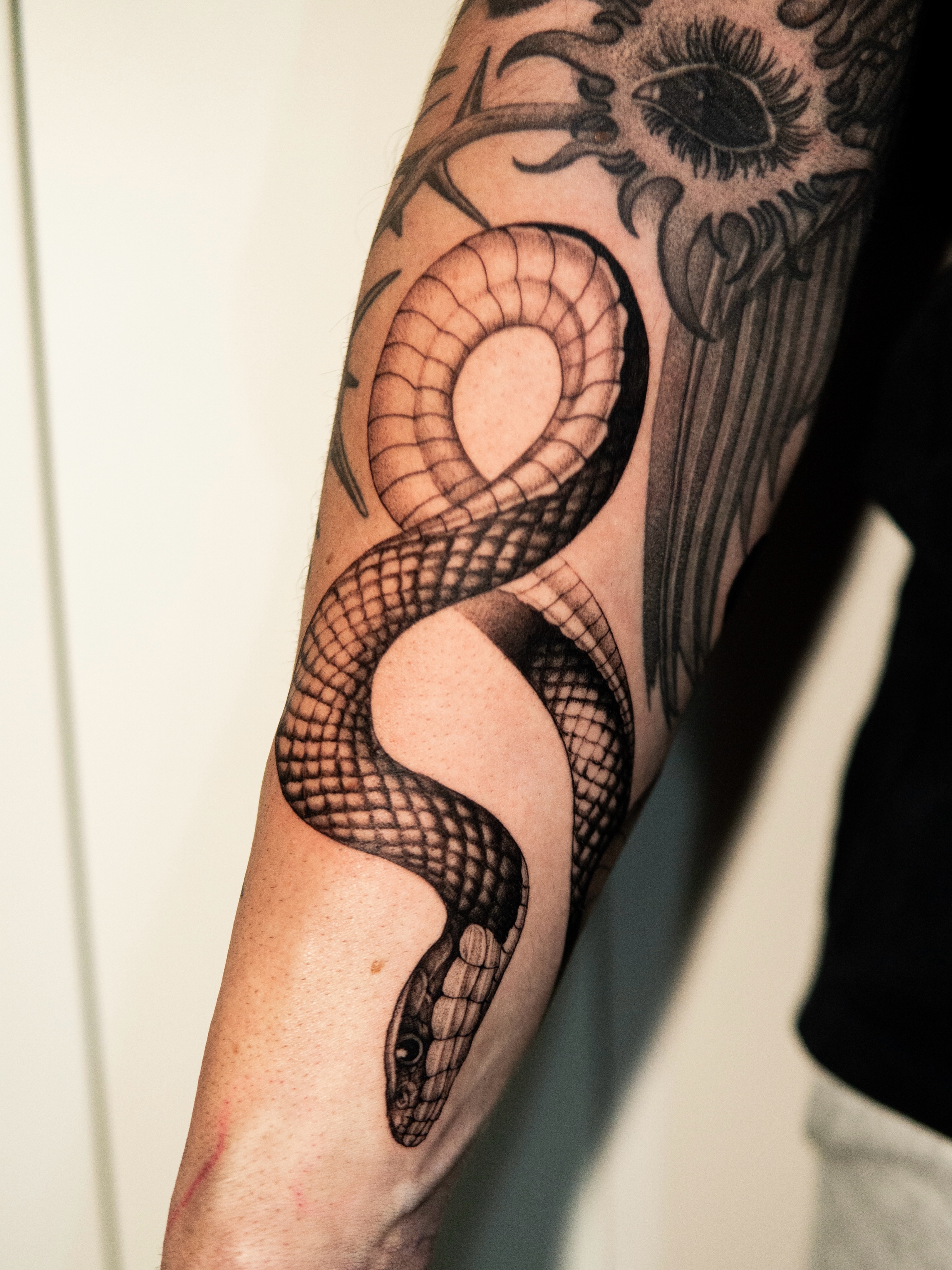 Tattoo by @minblackwork β black_and_grey