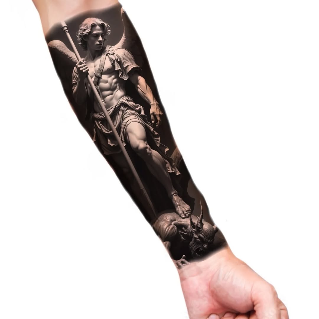 Tattoo by @alexlondontattoo โ realism, black_and_grey