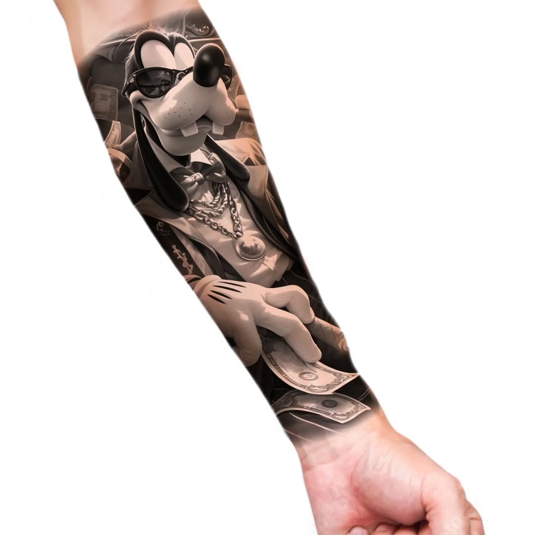 Tattoo by @alexlondontattoo โ realism, black_and_grey