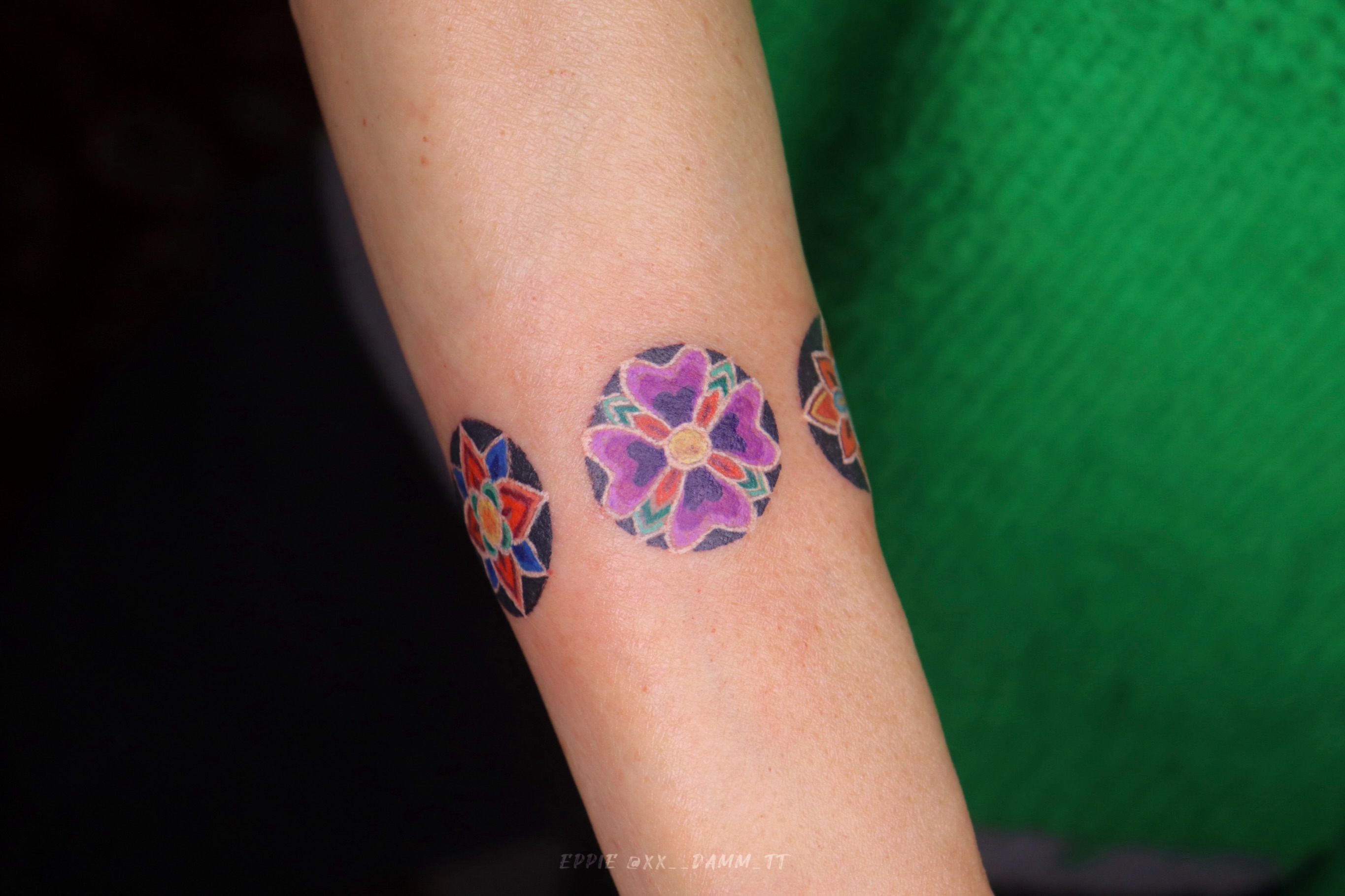 Tattoo by @xx__damm_tt โ dotwork