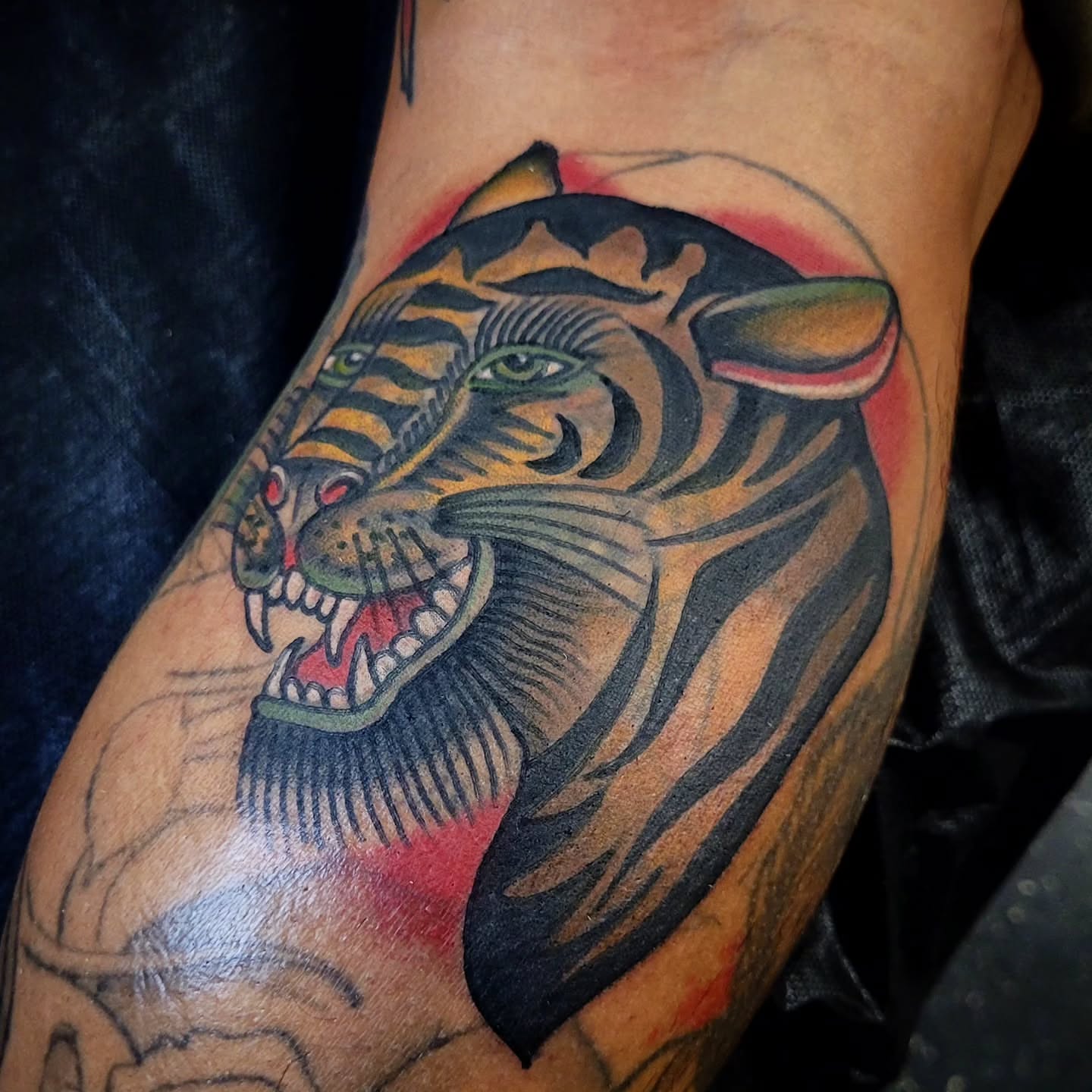 Tattoo by @werexwolf — american_traditional