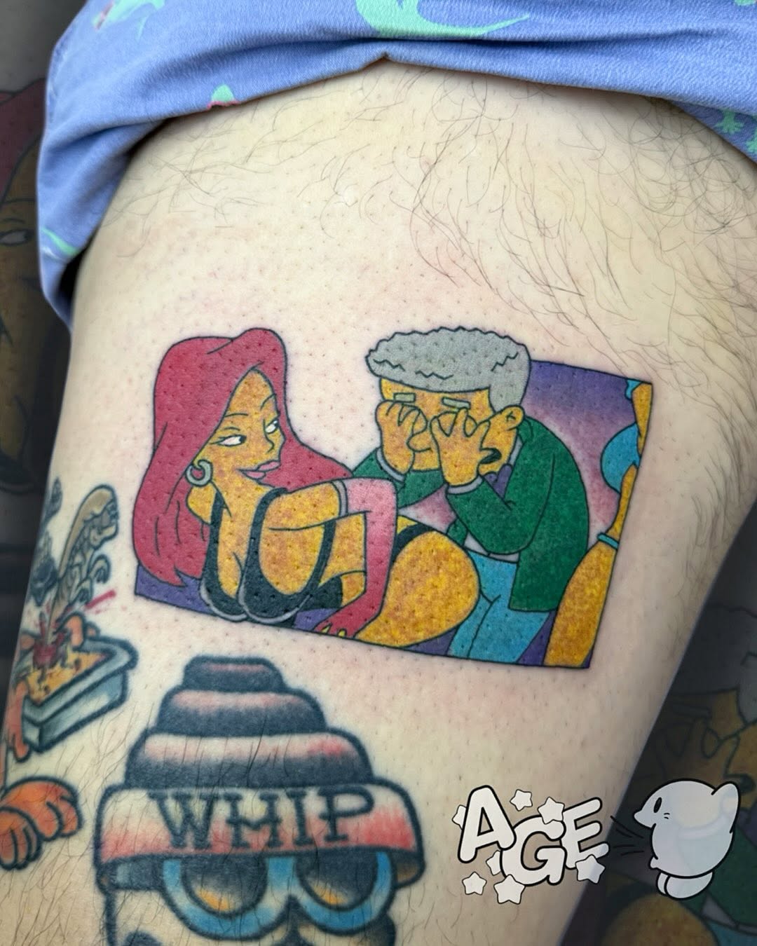 Tattoo by @agedragotattoo β new_school