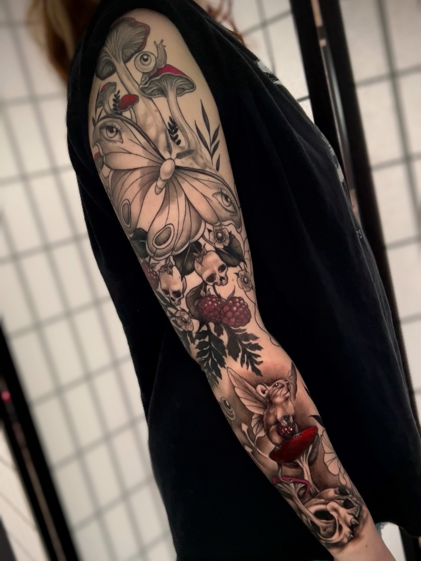Tattoo by @marisolcreative β black_and_grey, realism