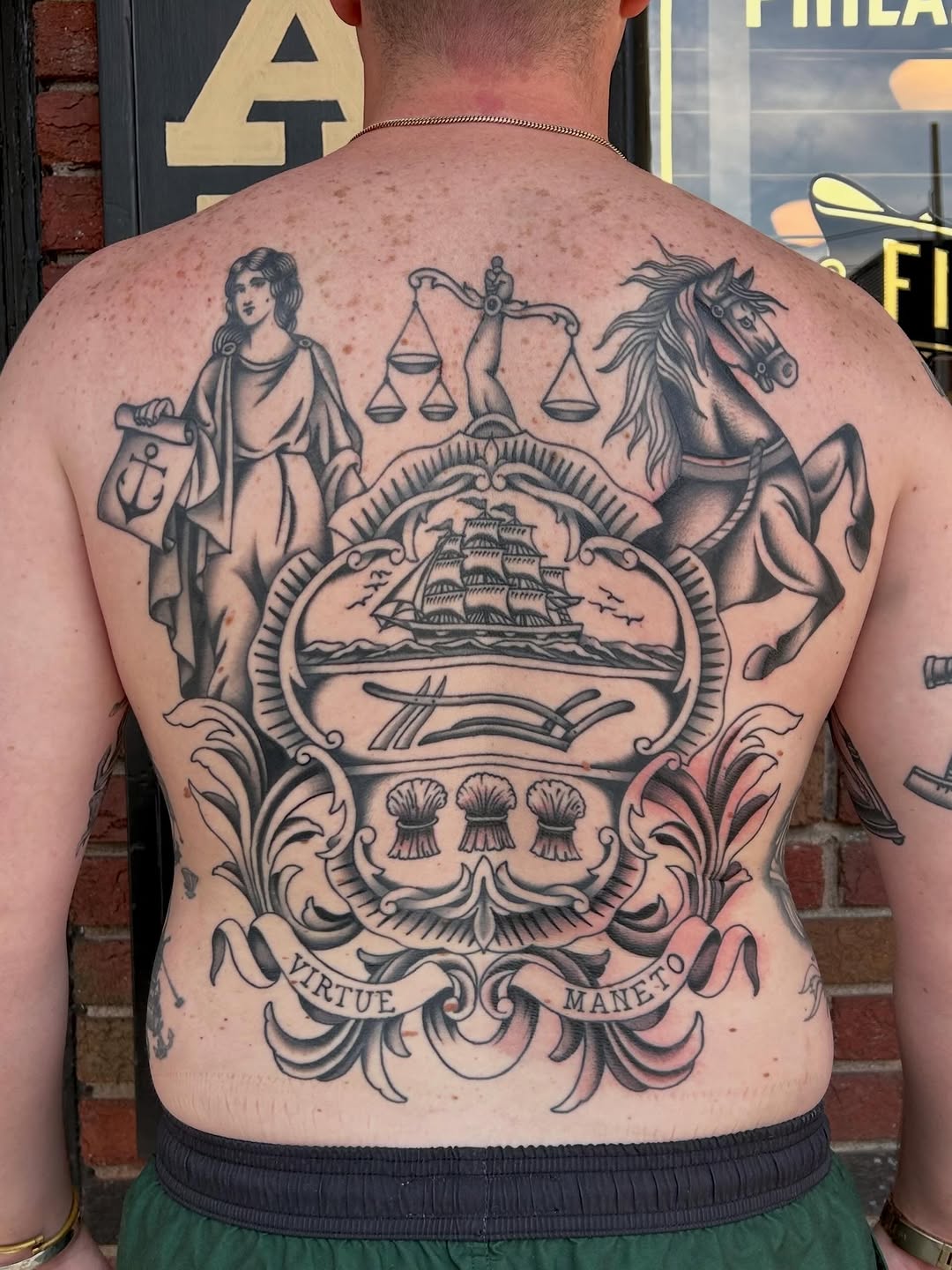 Tattoo by @christian.lasyone — american_traditional, black_and_grey