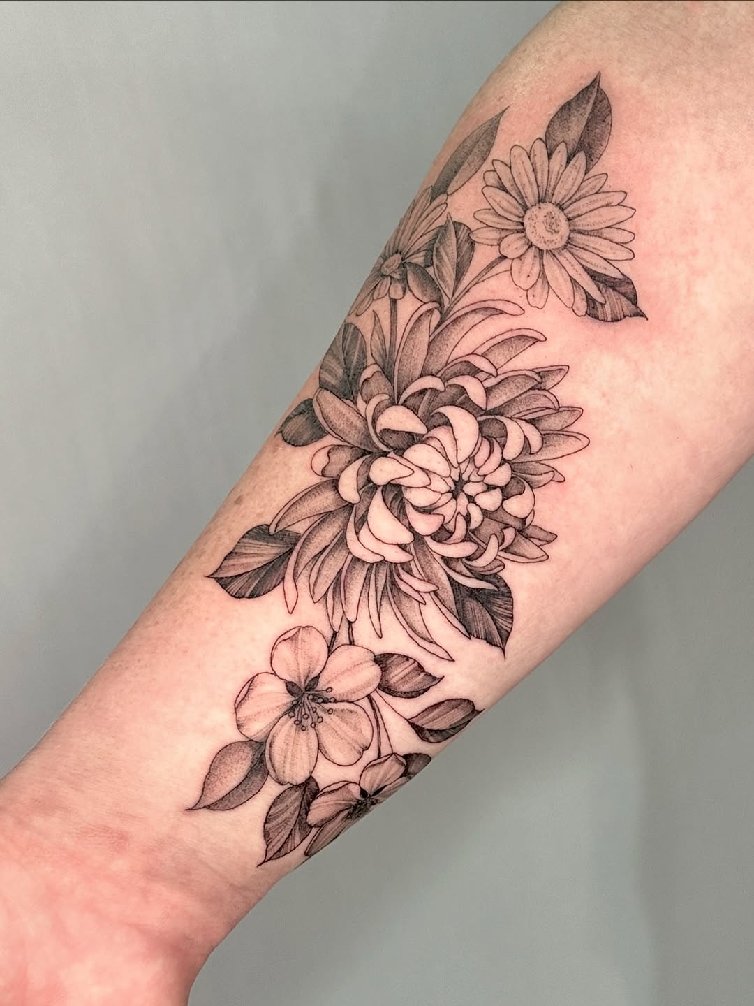 Tattoo by @stephenhansen_tattoos — black_and_grey, realism