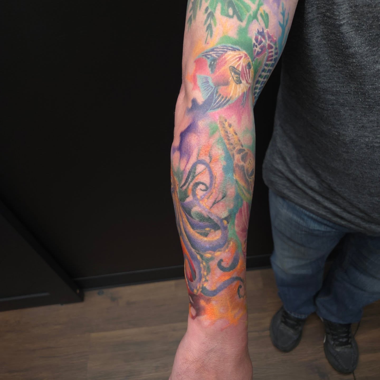 Tattoo by @buktat2 — new_school, watercolor