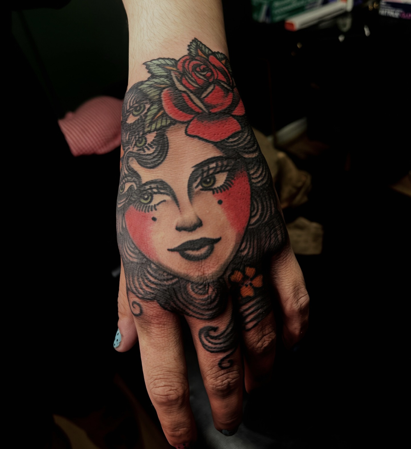 Tattoo by @sassafrastats — american_traditional, realism