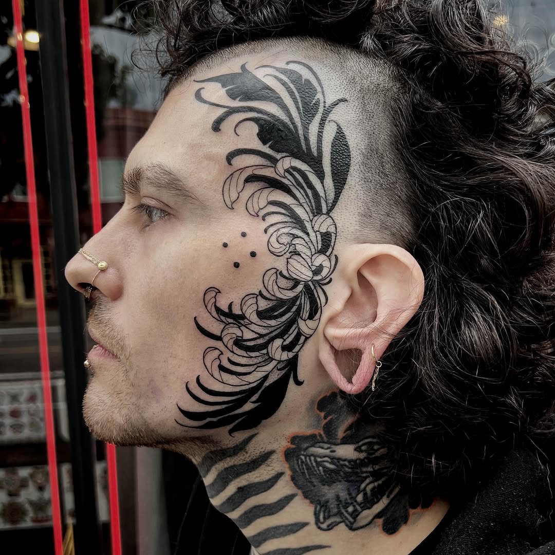 Tattoo by @joncrooktattoo — blackwork, japanese_irezumi