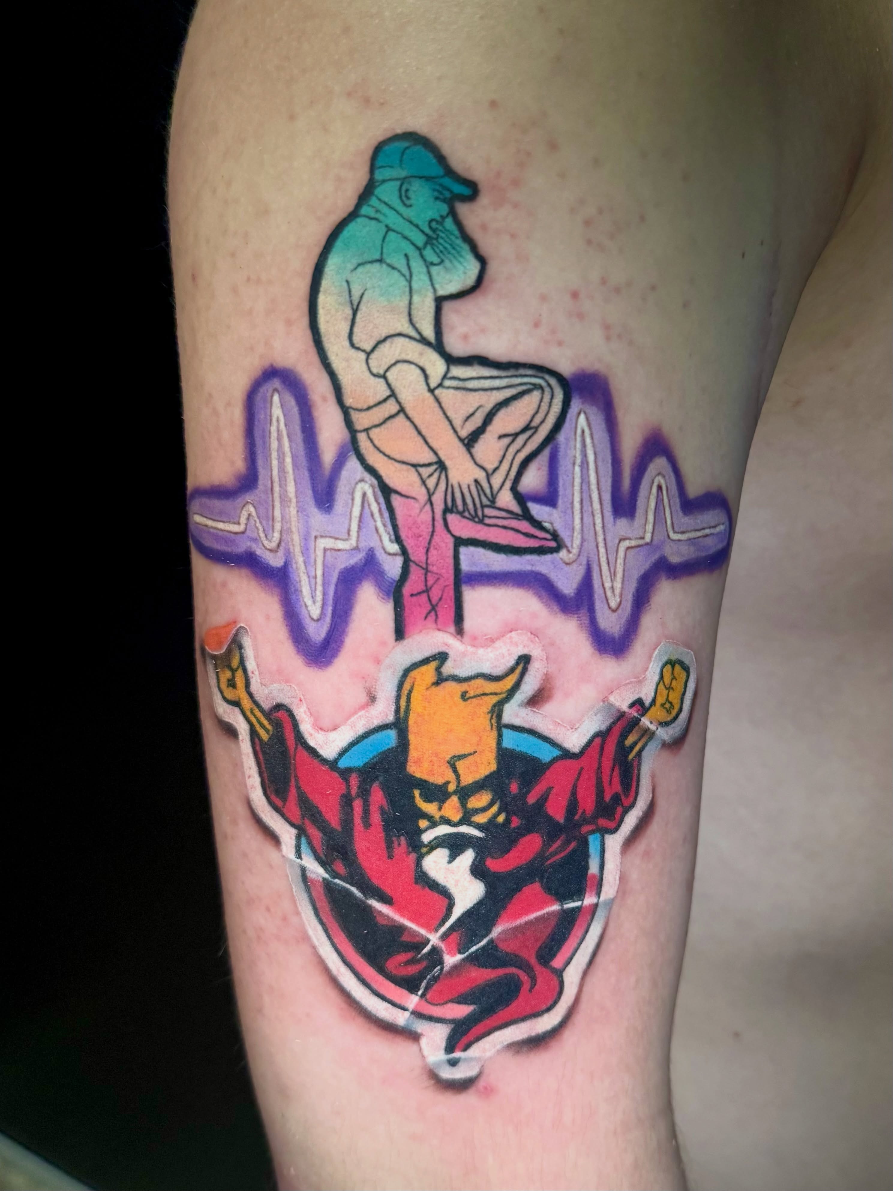 Tattoo by @laundrymattats — new_school