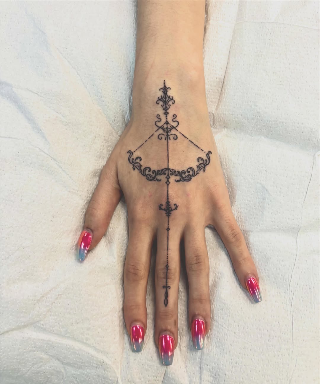 Tattoo by @justanothertattoo — fine_line, ornamental