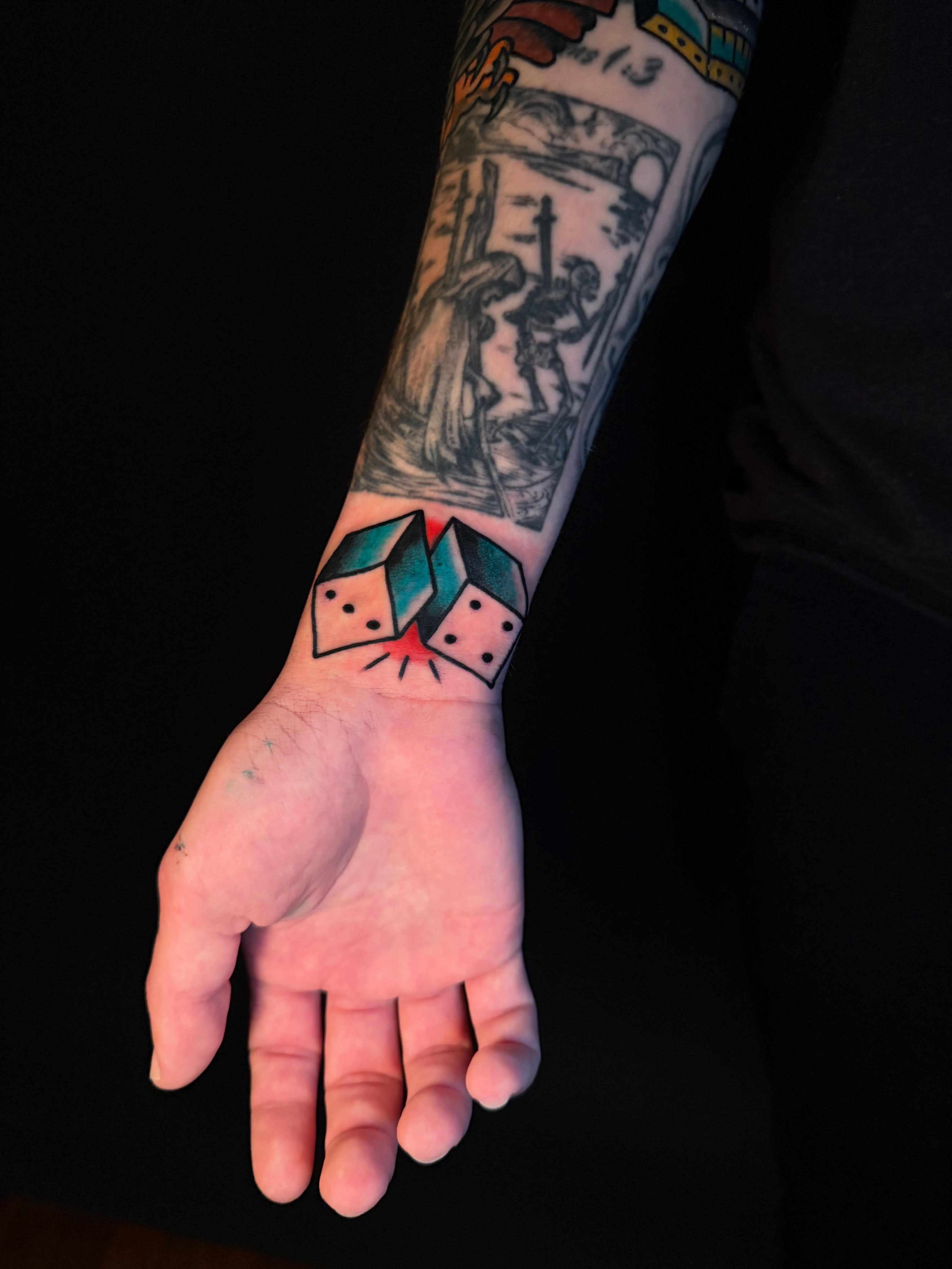 Tattoo by @anttattoos_ — geometric