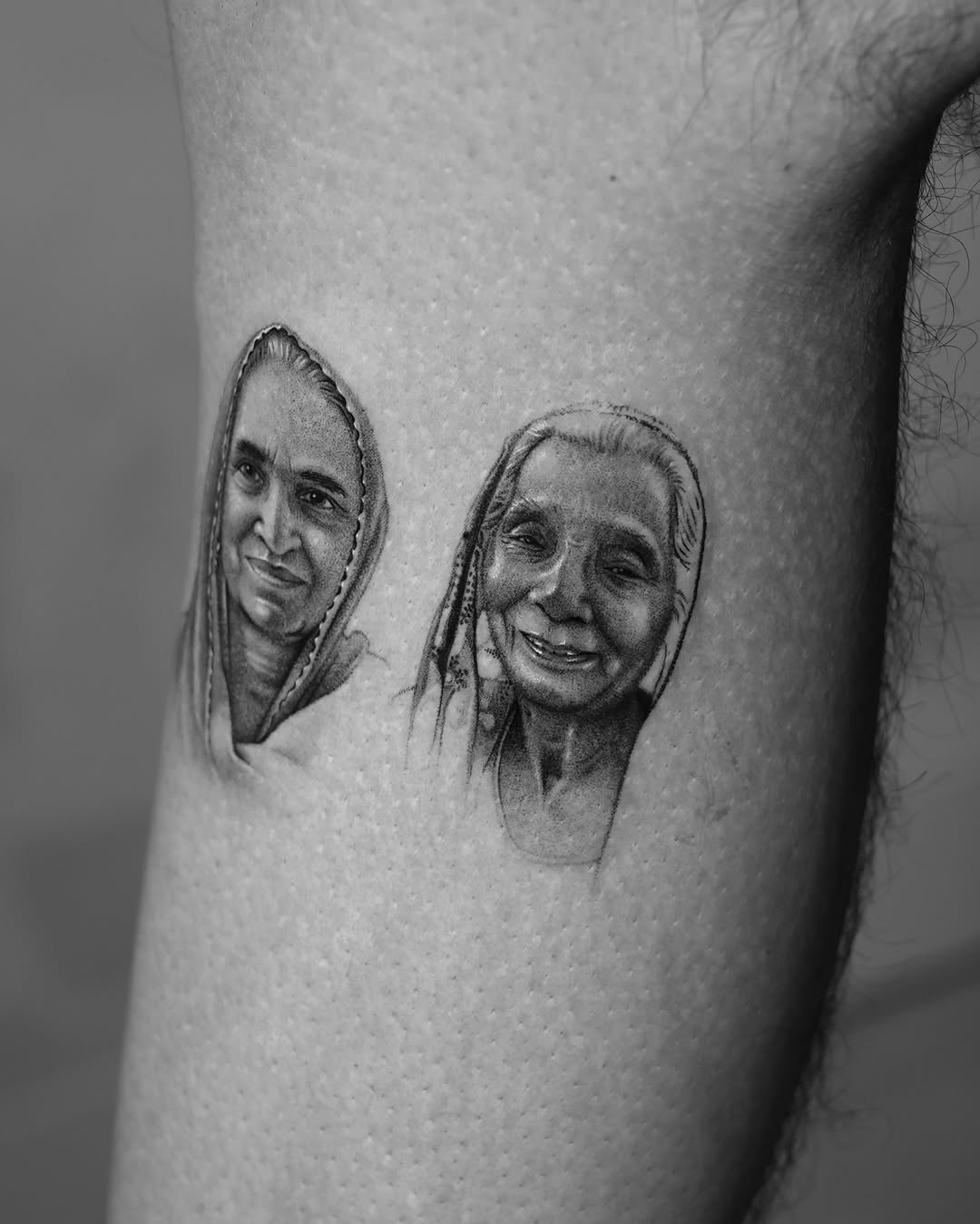 Tattoo by @cheontattoo — realism, black_and_grey