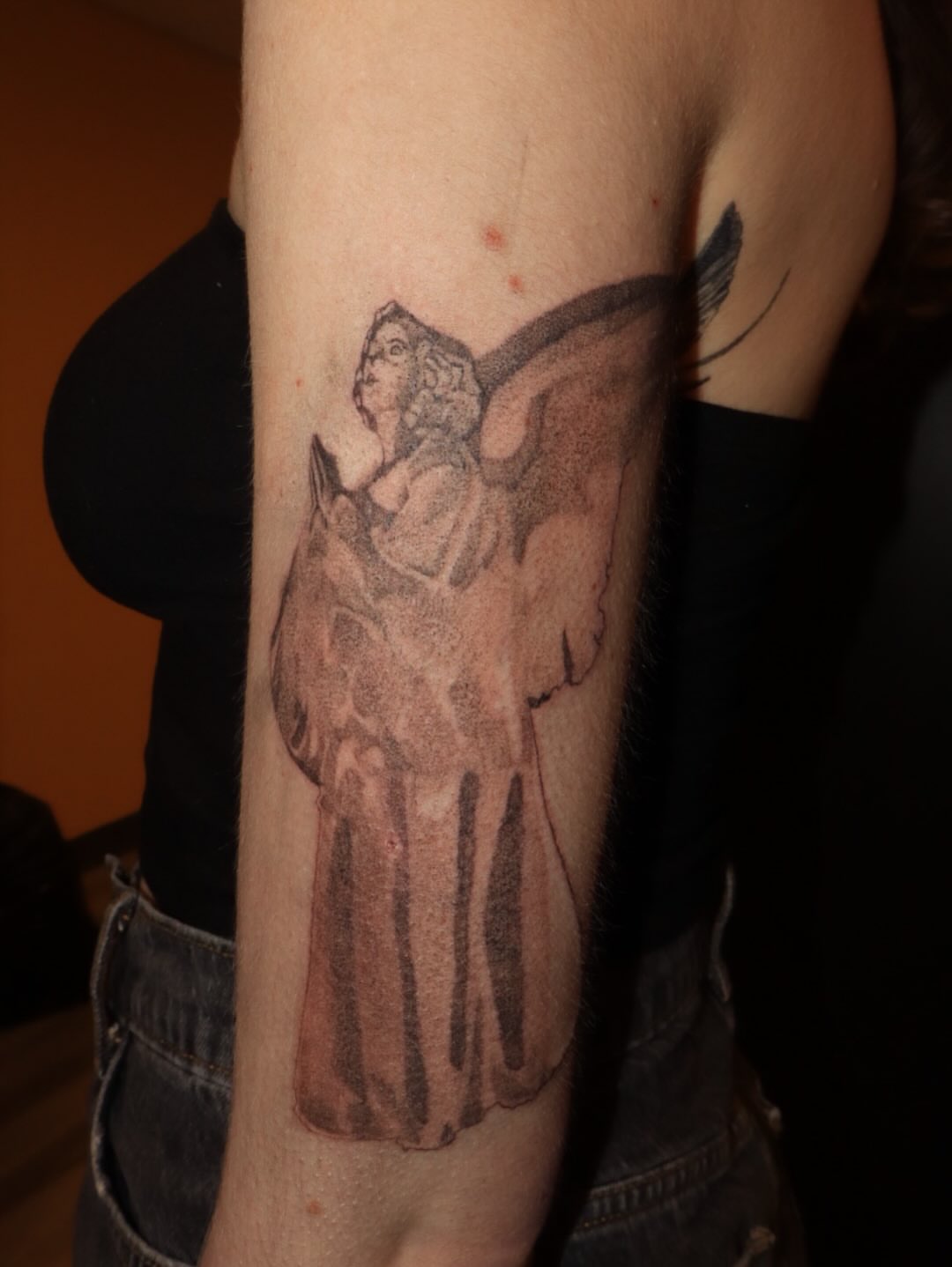 Tattoo by @tattedbytam — dotwork