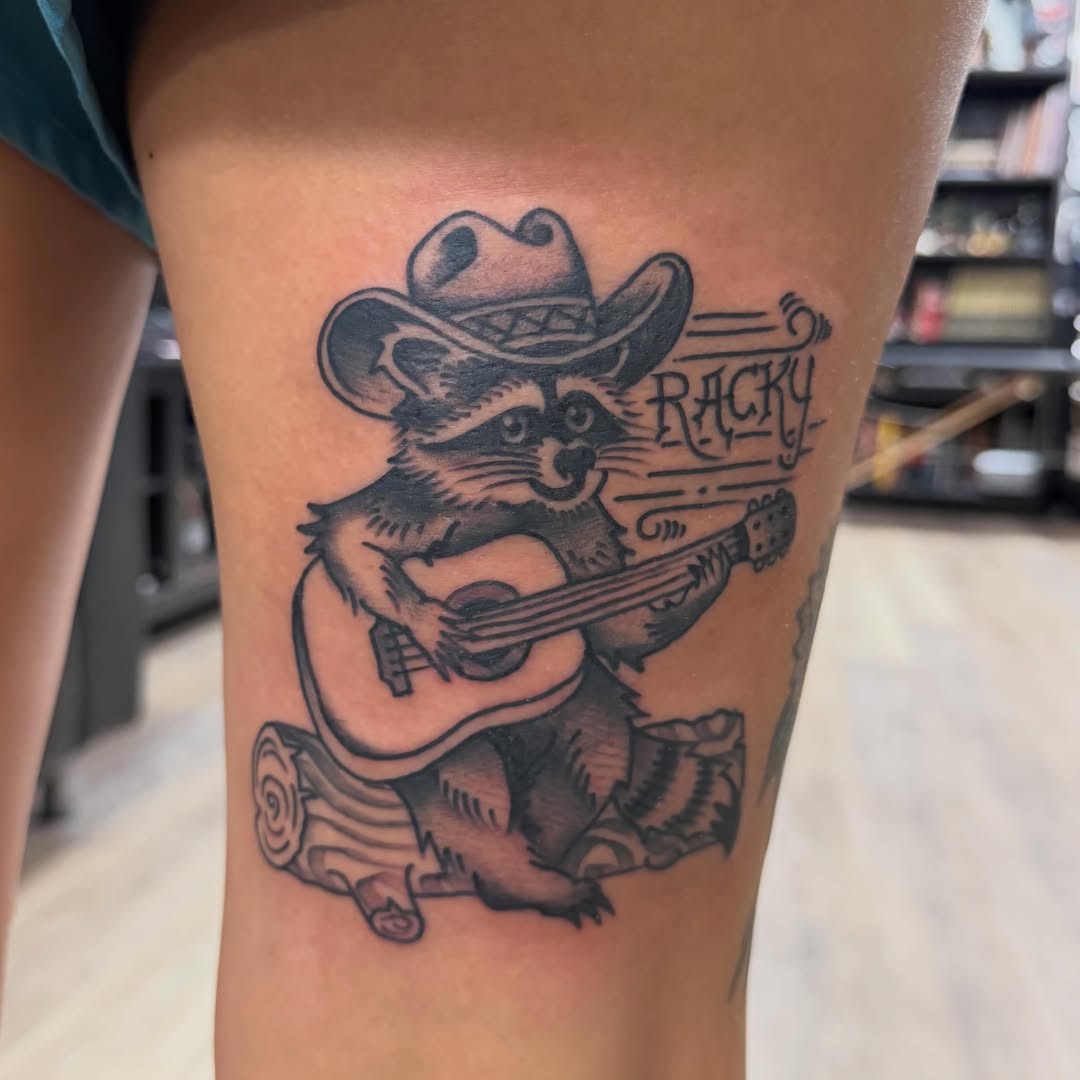 Tattoo by @kanetattoos — black_and_grey