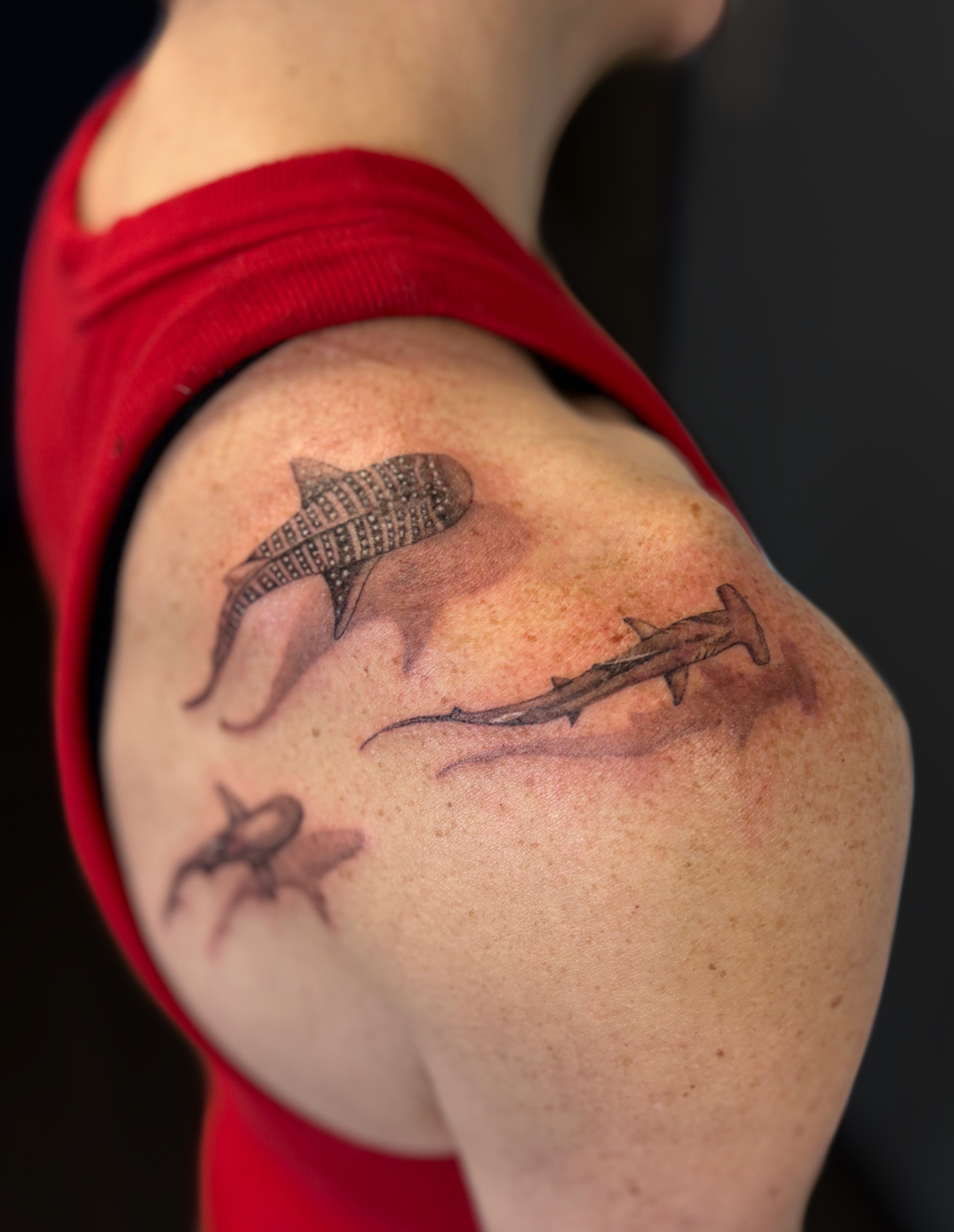 Tattoo by @mckinley.tattoos — black_and_grey