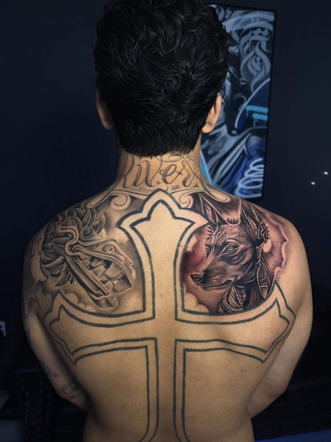 Tattoo by @rainofinktattoos — realism, black_and_grey