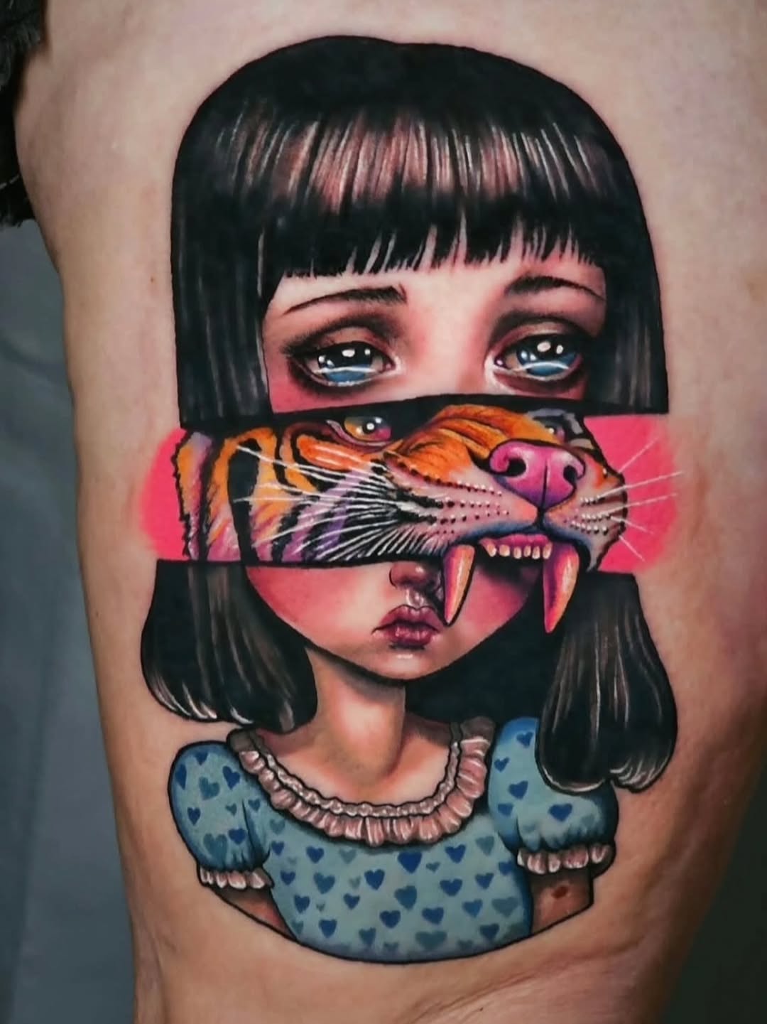 Tattoo by @squiddiepop — realism, dark_realism