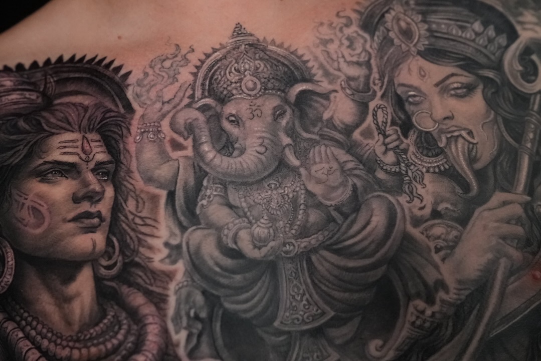 Tattoo by @tatsbyalia — realism, black_and_grey