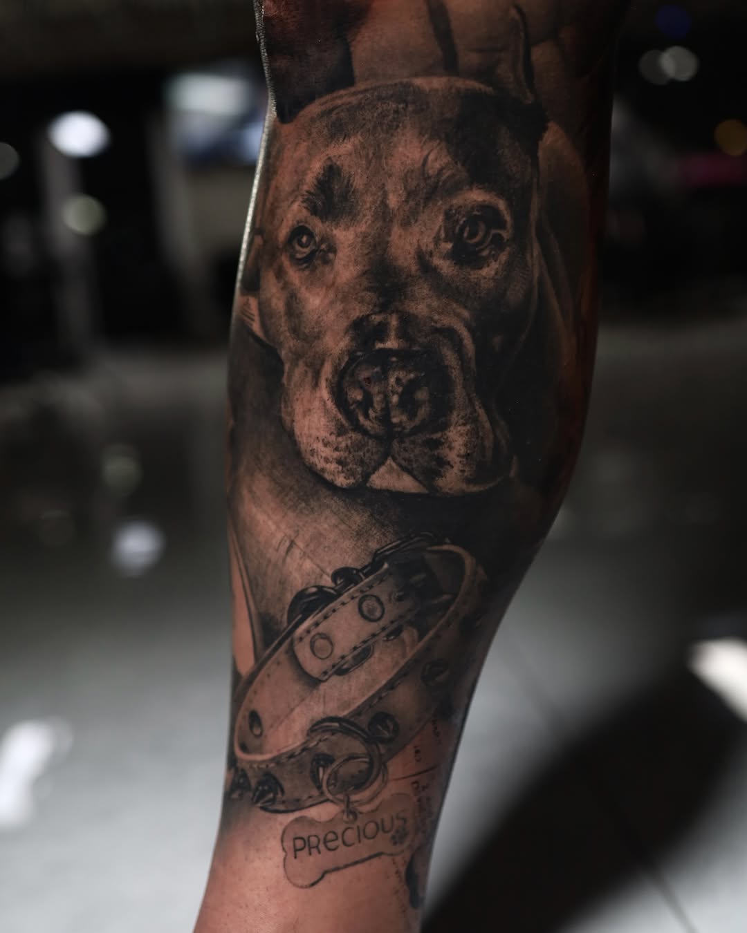 Tattoo by @gabrielvtattoos — realism, black_and_grey