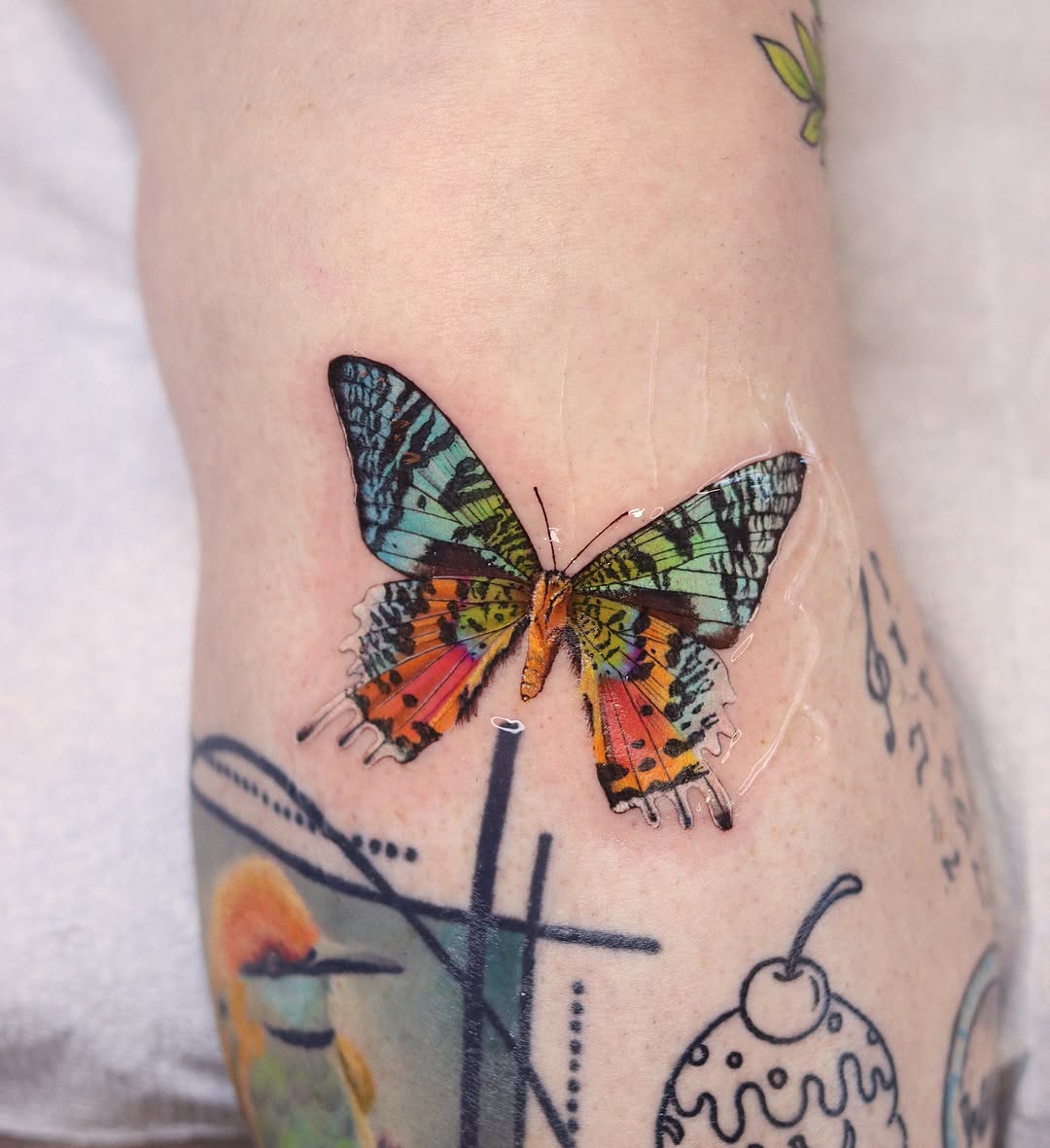 Tattoo by @nara_tattooer β realism, fine_line