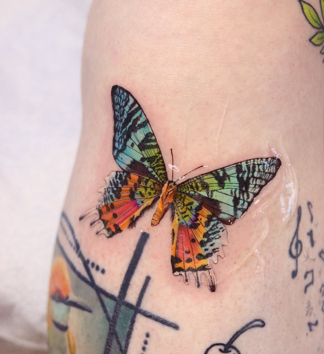 Tattoo by @nara_tattooer β realism, fine_line