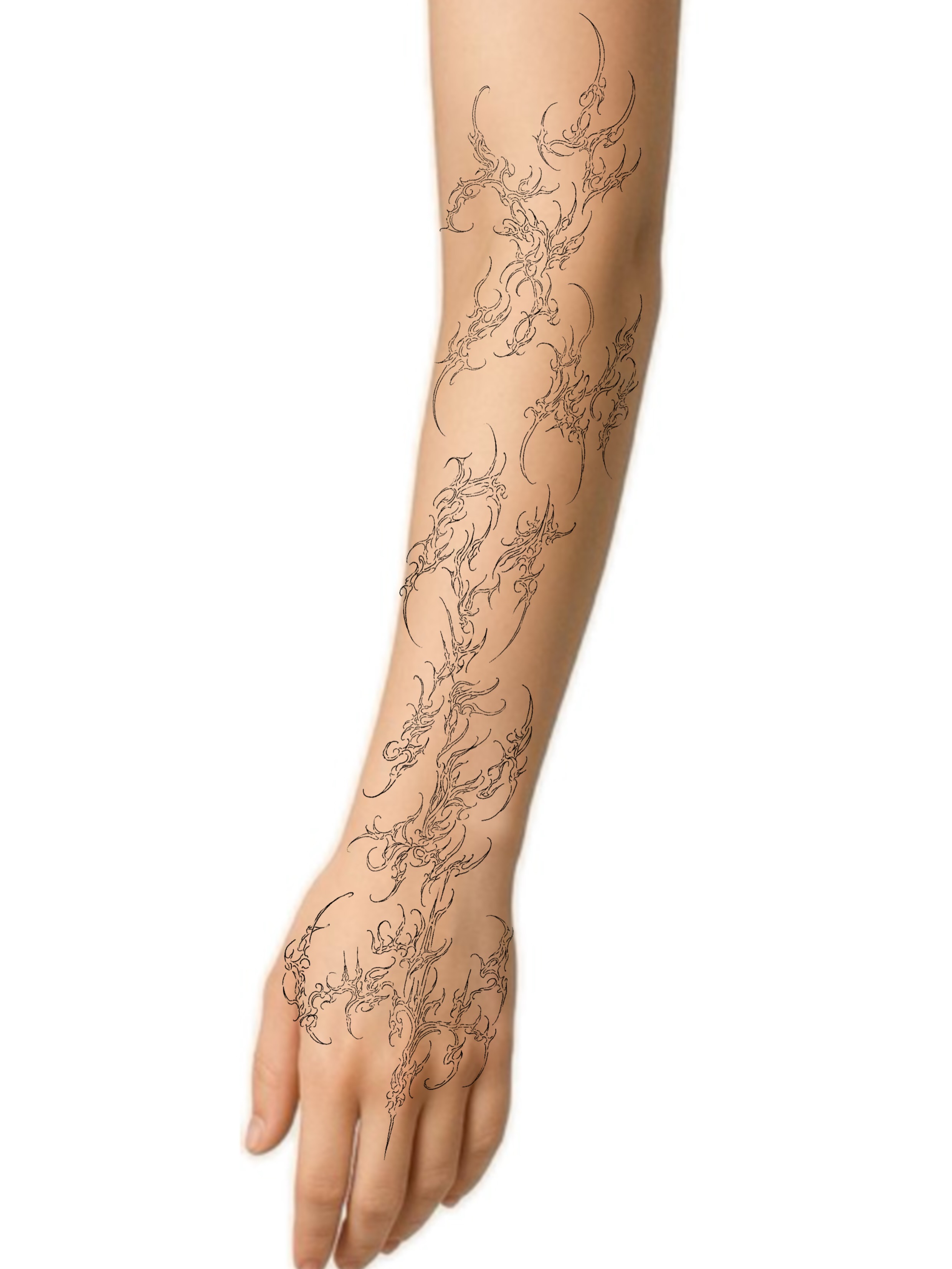 Tattoo by @diiv4n — tribal