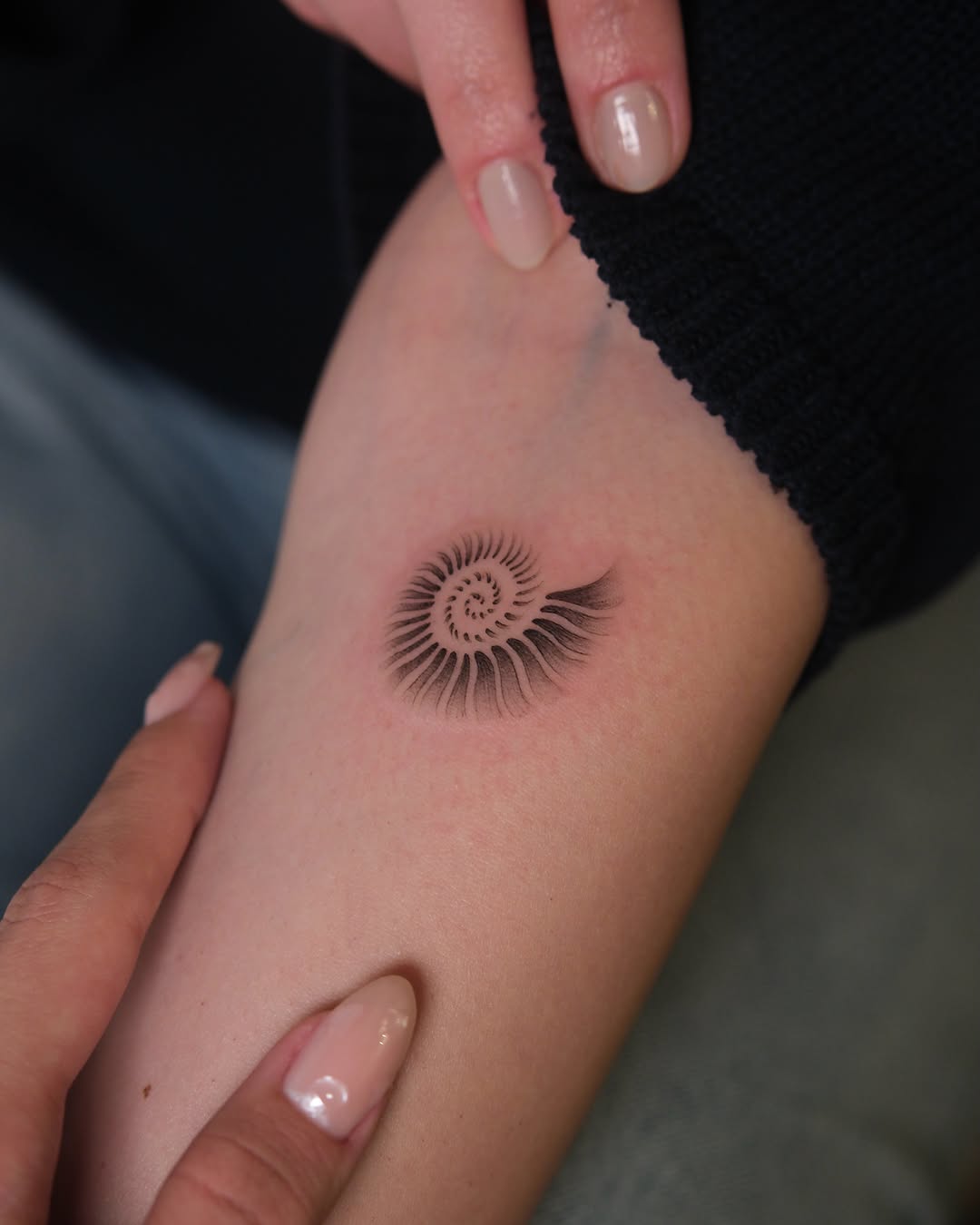 Tattoo by @goksu_ink — black_and_grey
