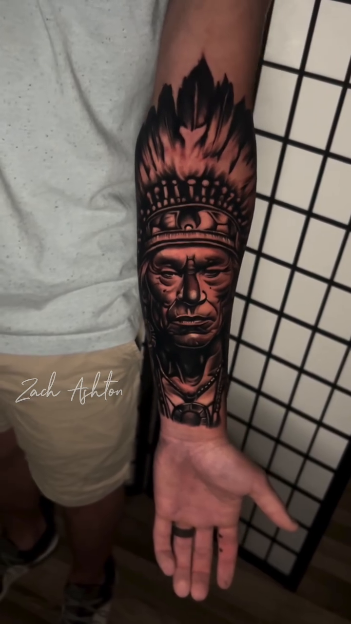 Tattoo by @zachashtontattoo — black_and_grey, realism