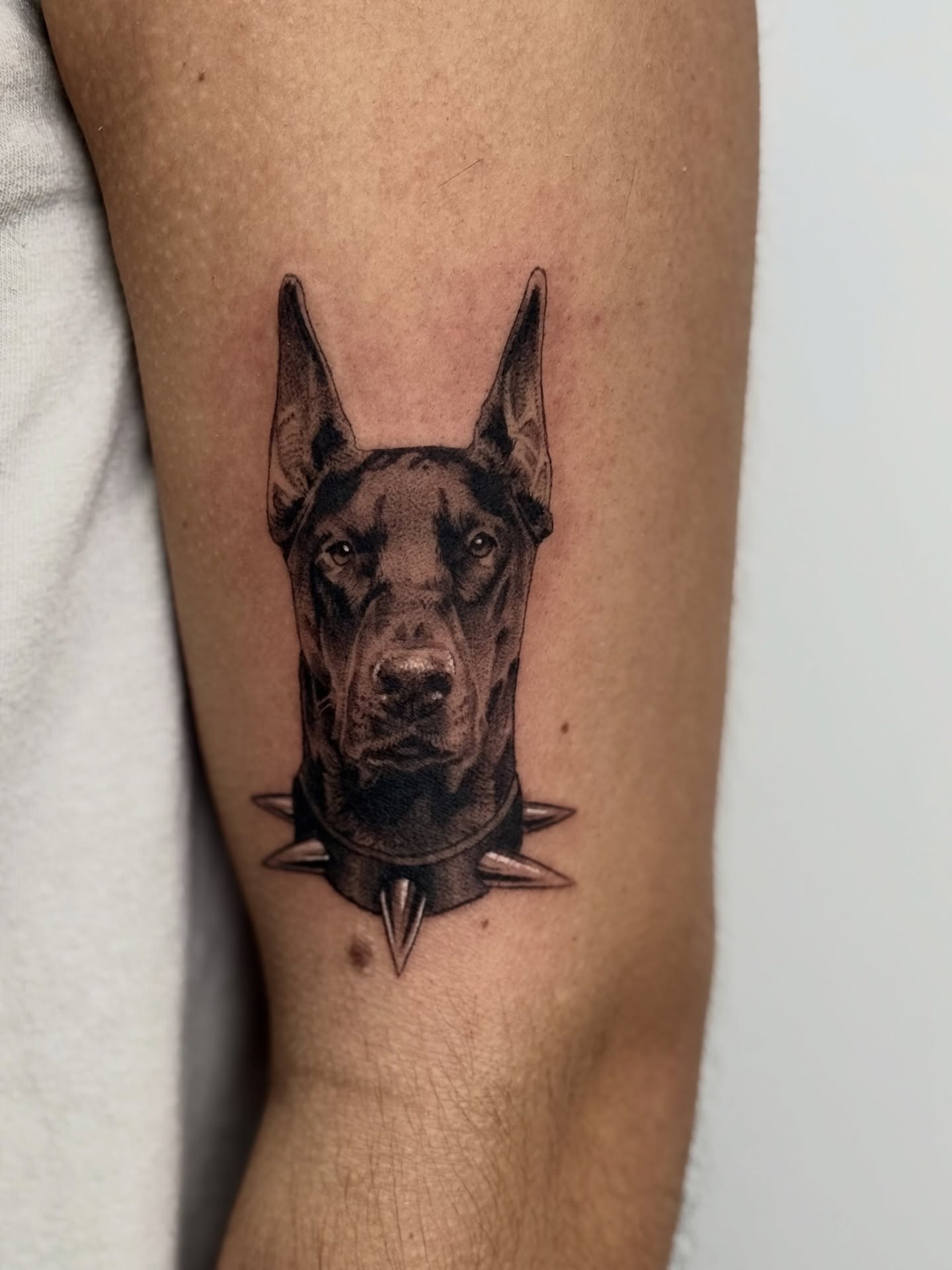 Tattoo by @abryvtattoos — realism, black_and_grey