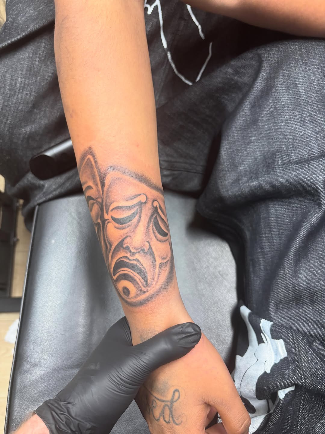 Tattoo by @jc_tat2s — black_and_grey, realism