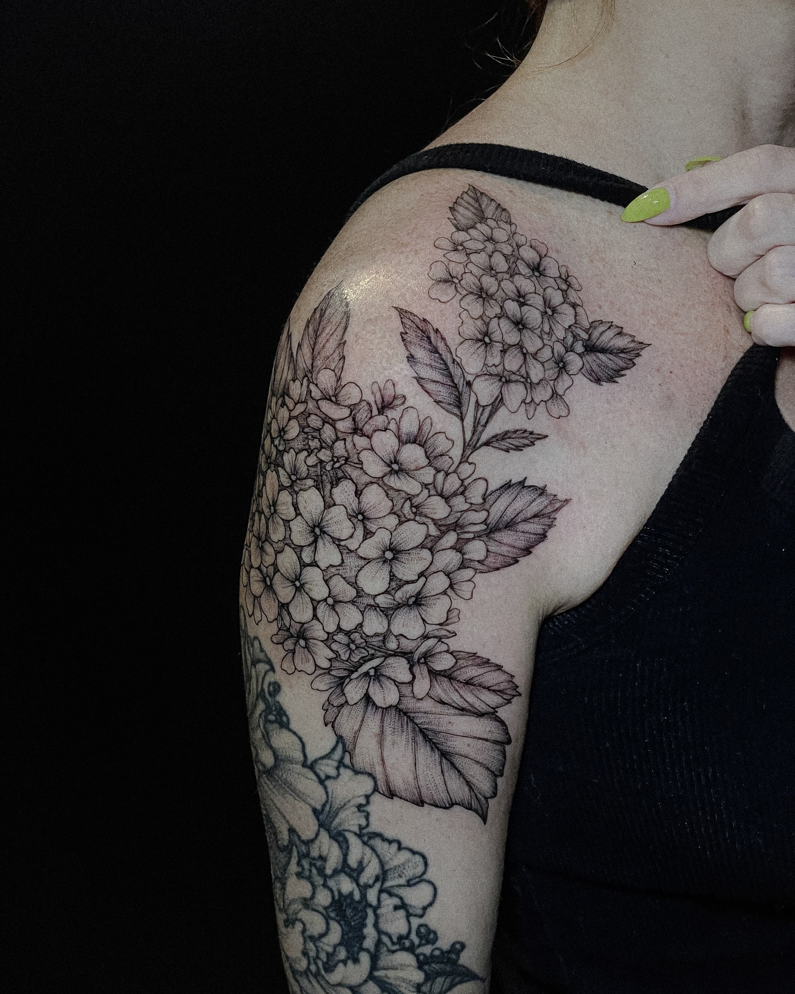 Tattoo by @inshvvn — black_and_grey