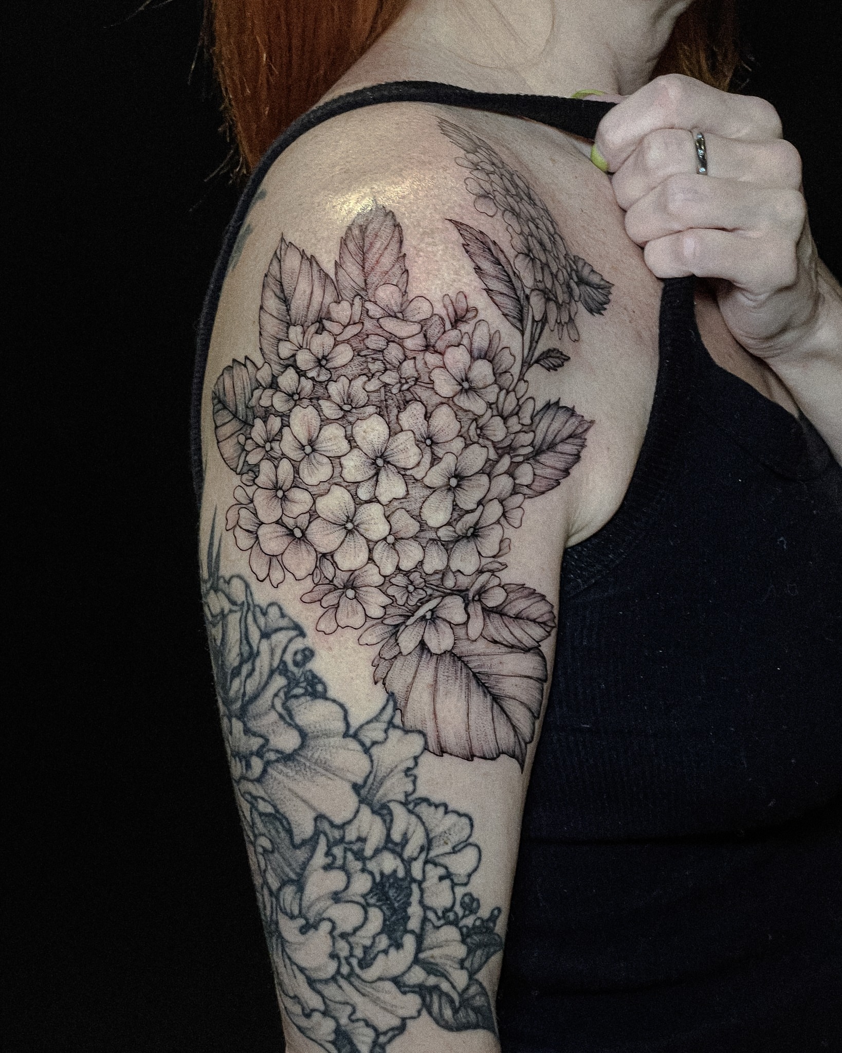 Tattoo by @inshvvn — black_and_grey, realism
