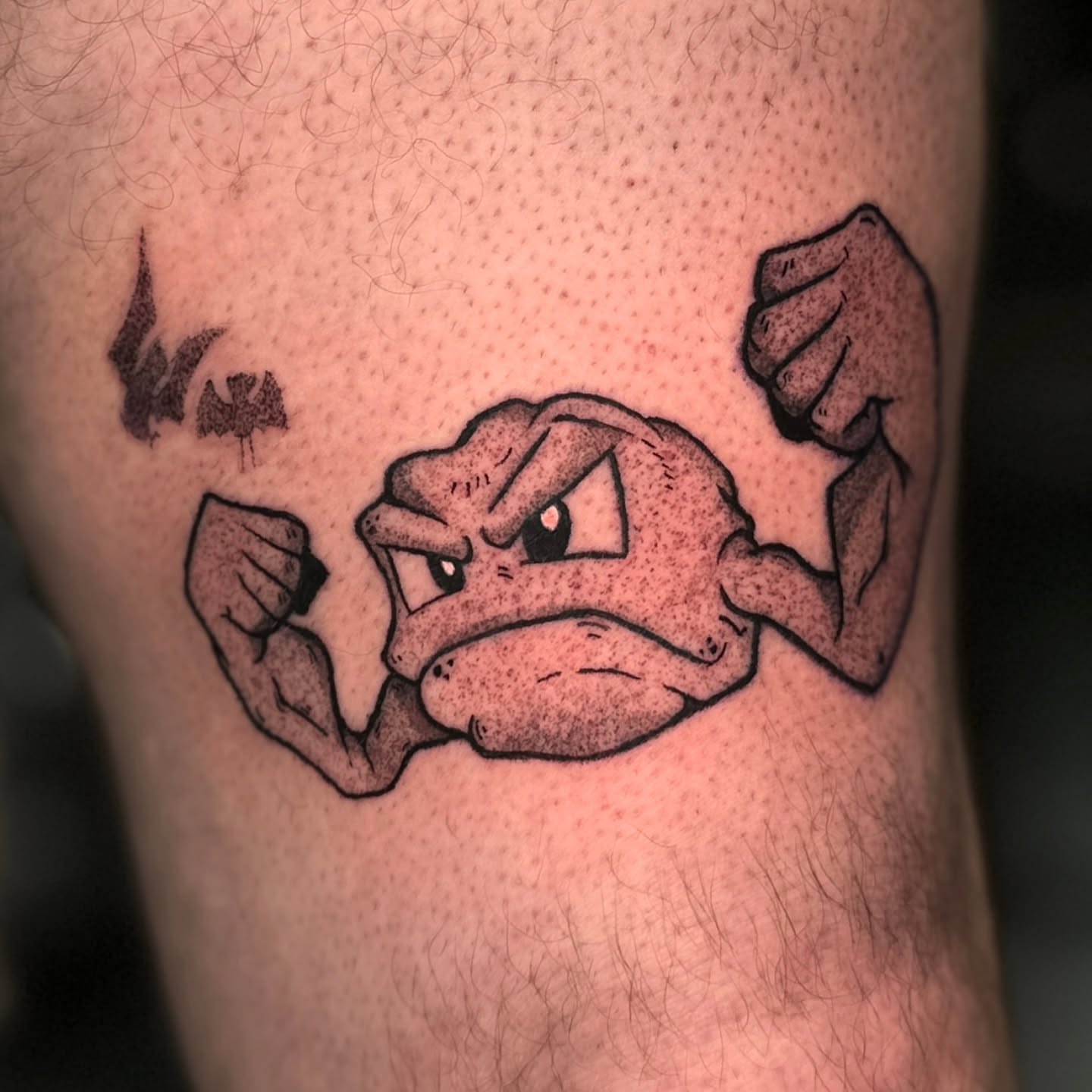 Tattoo by @benicetattoos — dotwork