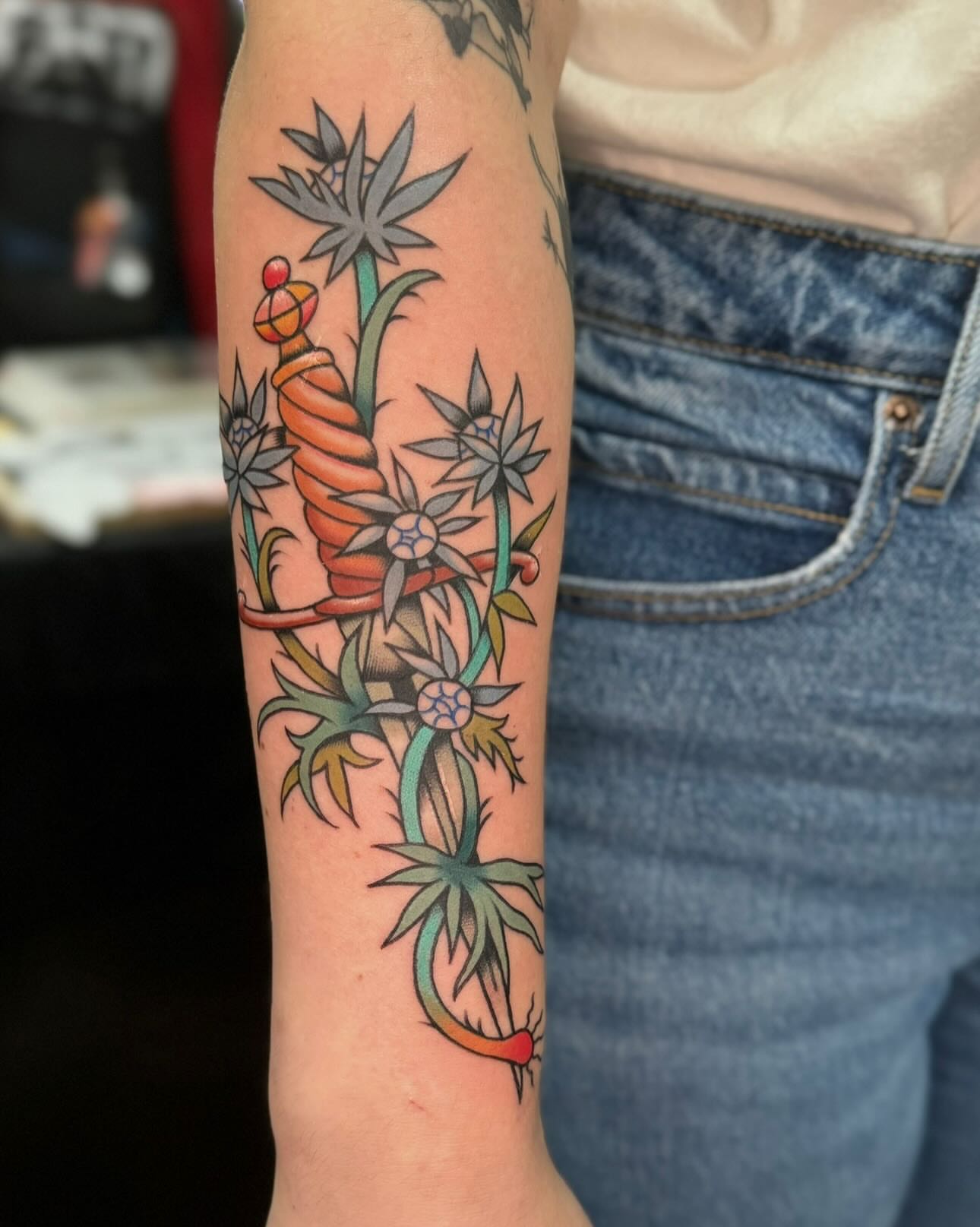 Tattoo by @tina_b_draws — american_traditional