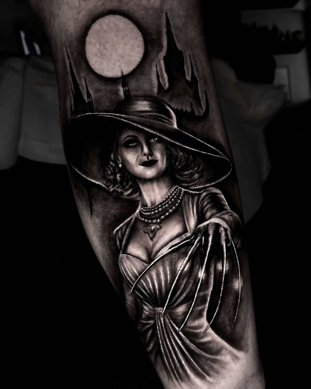 Tattoo by @trevtheimpaler — black_and_grey, realism