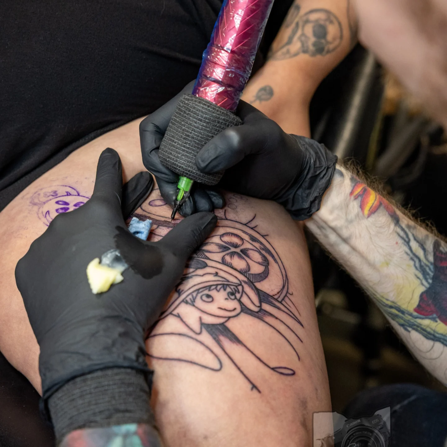 Tattoo by @hew_hoff — anime