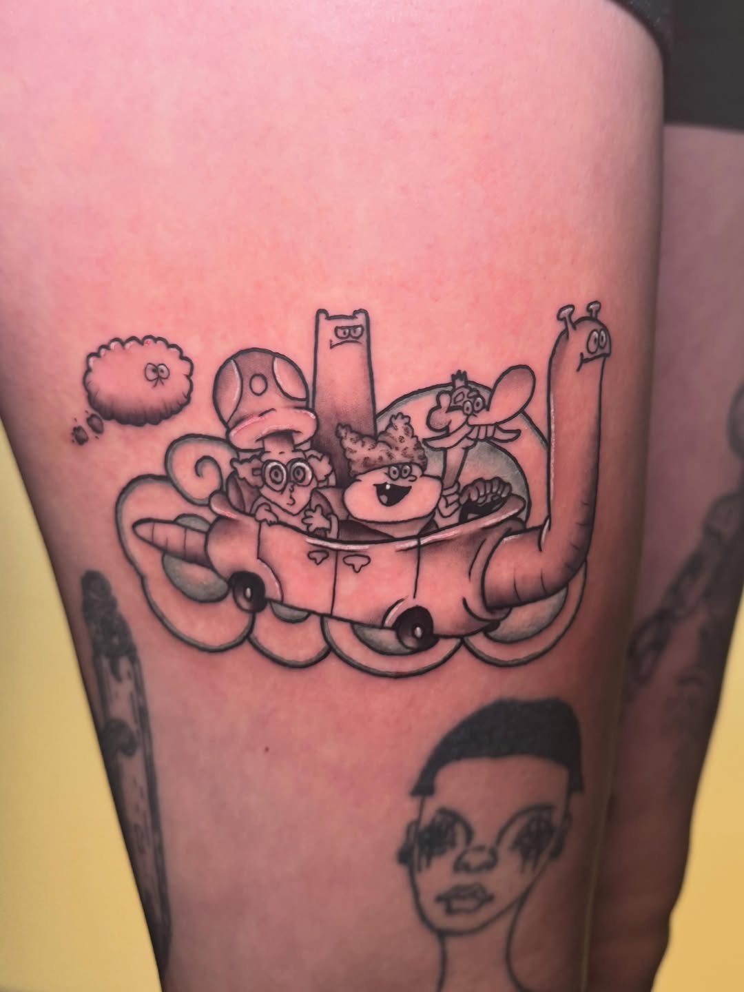Tattoo by @inkxmadison — new_school, illustrative