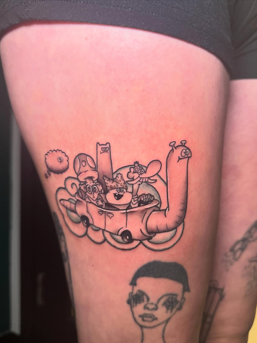 Tattoo by @inkxmadison — new_school, illustrative