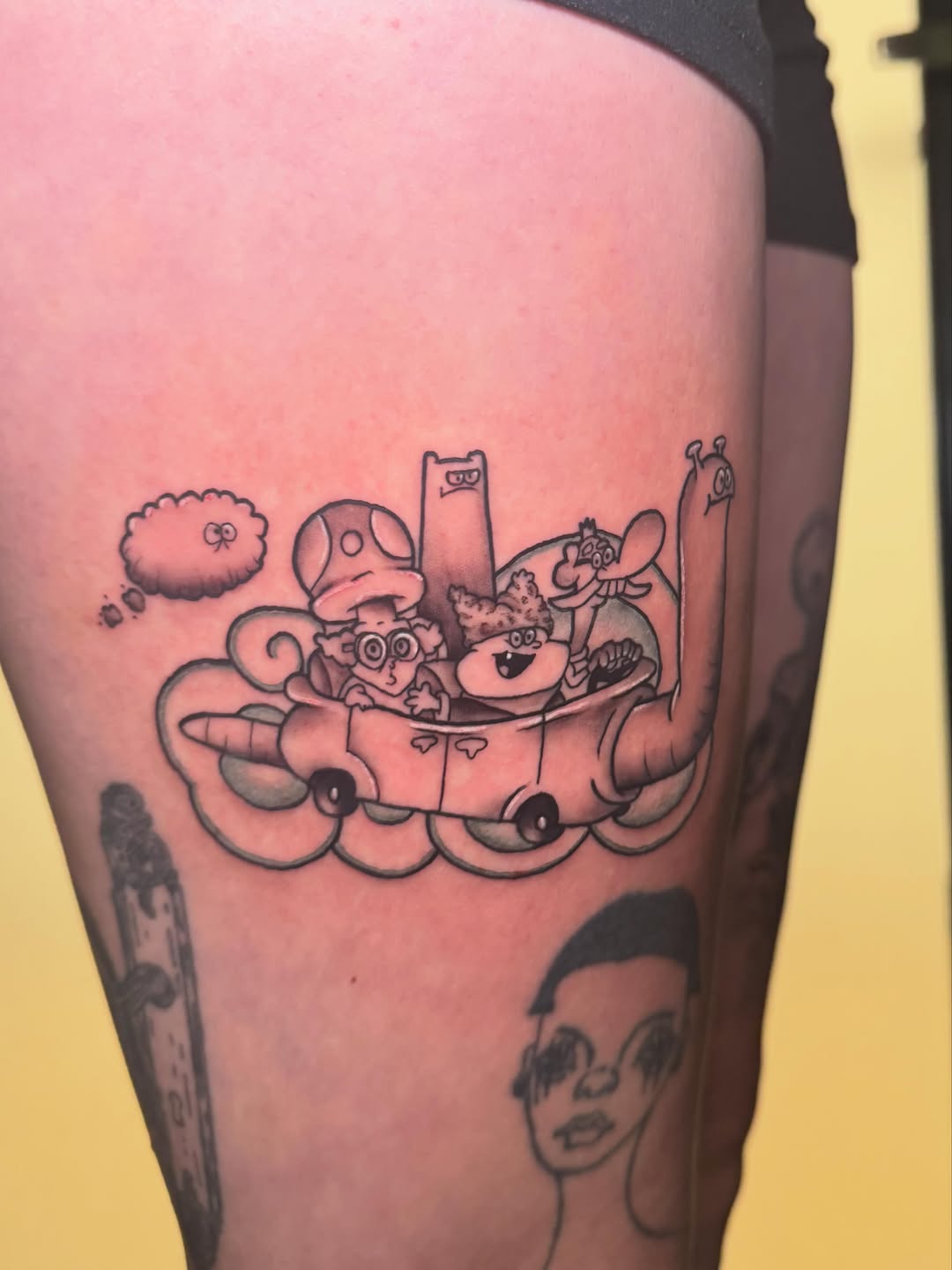 Tattoo by @inkxmadison — new_school