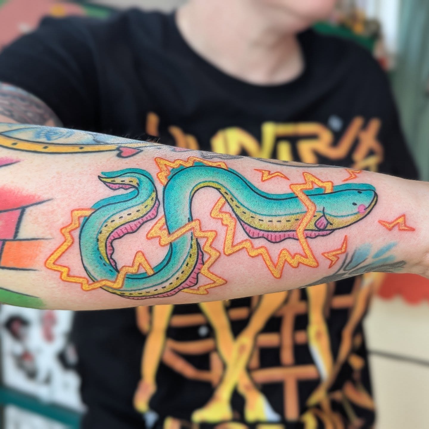 Tattoo by @angiemeuth — new_school, illustrative