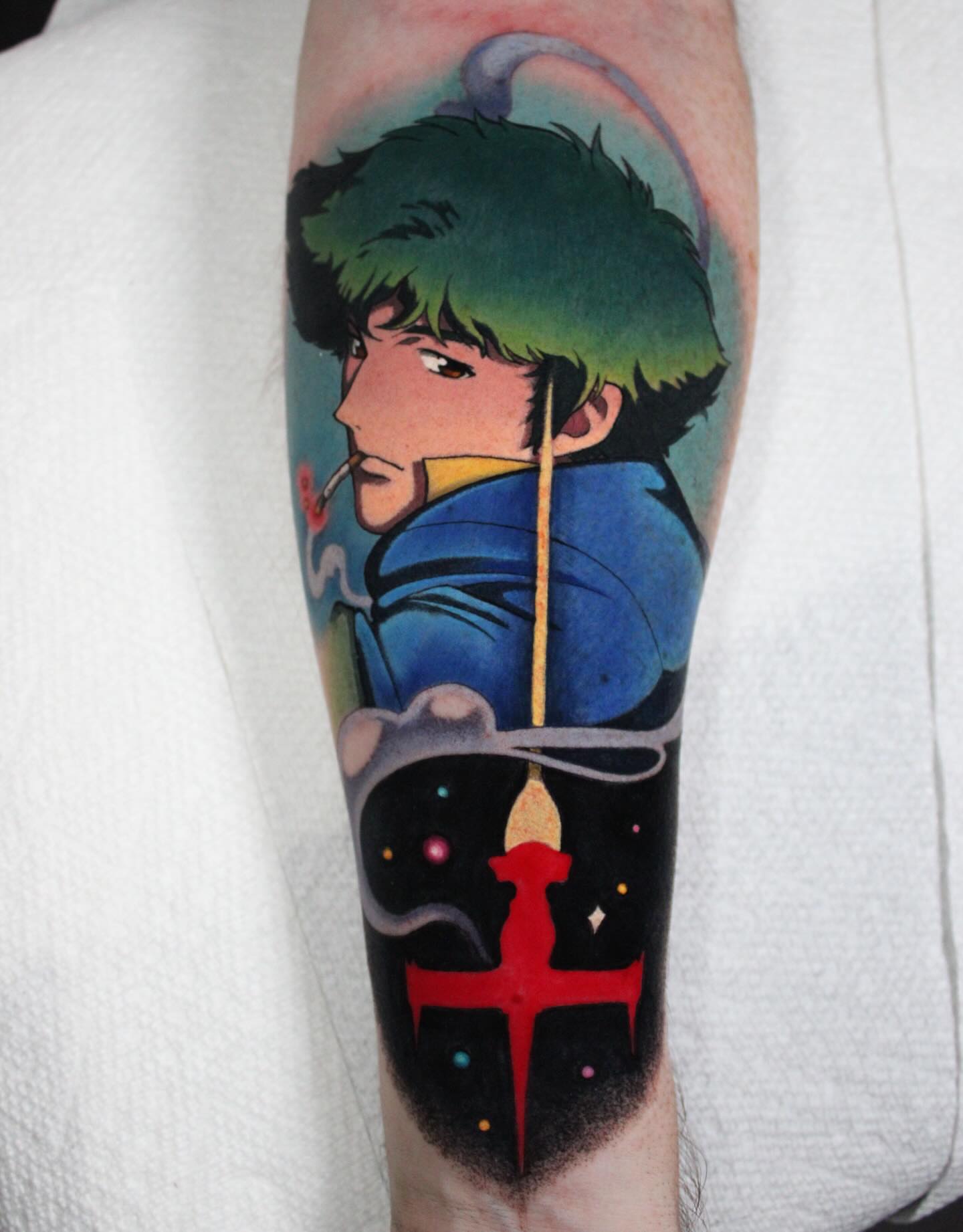 Tattoo by @kathleensanders — anime, illustrative