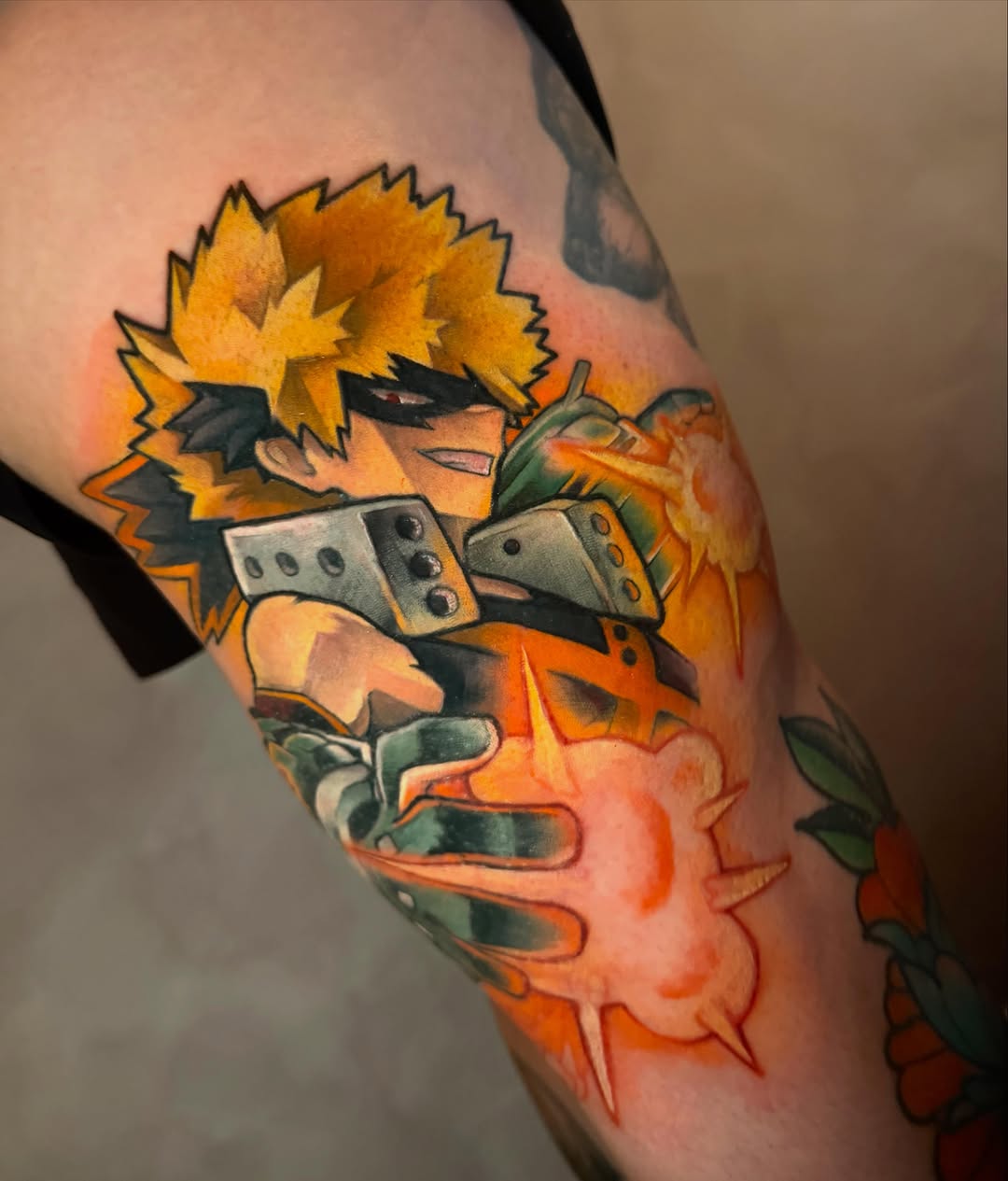 Tattoo by @emi_inks — anime