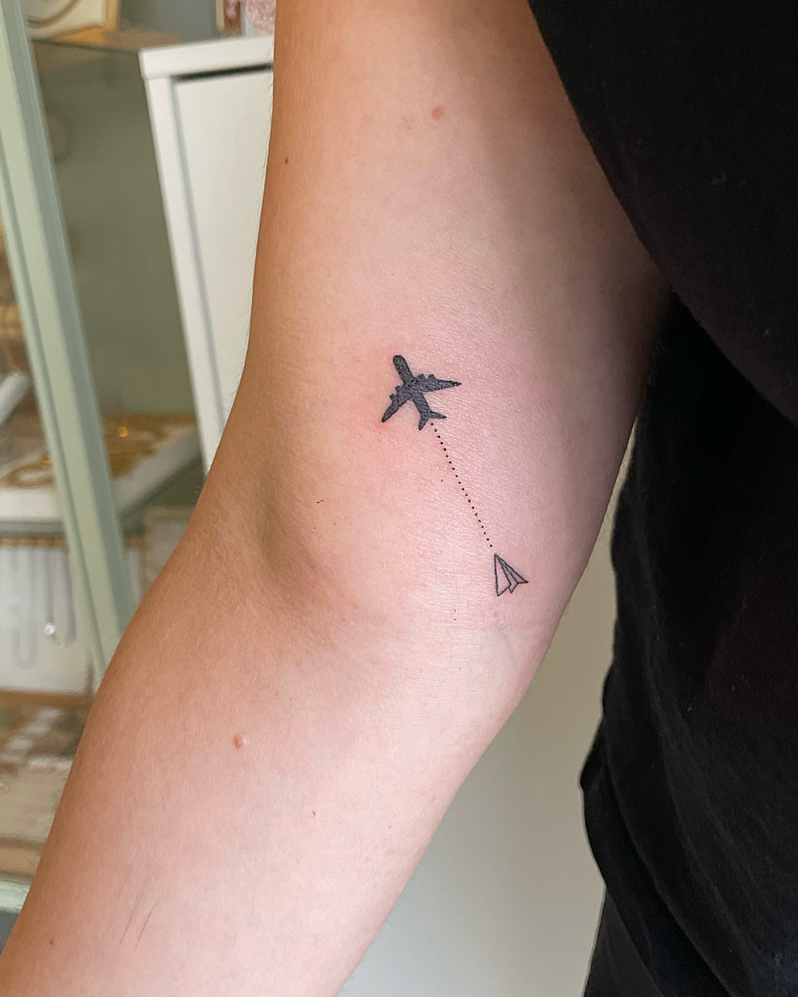 Tattoo by @mimz_studio — dotwork