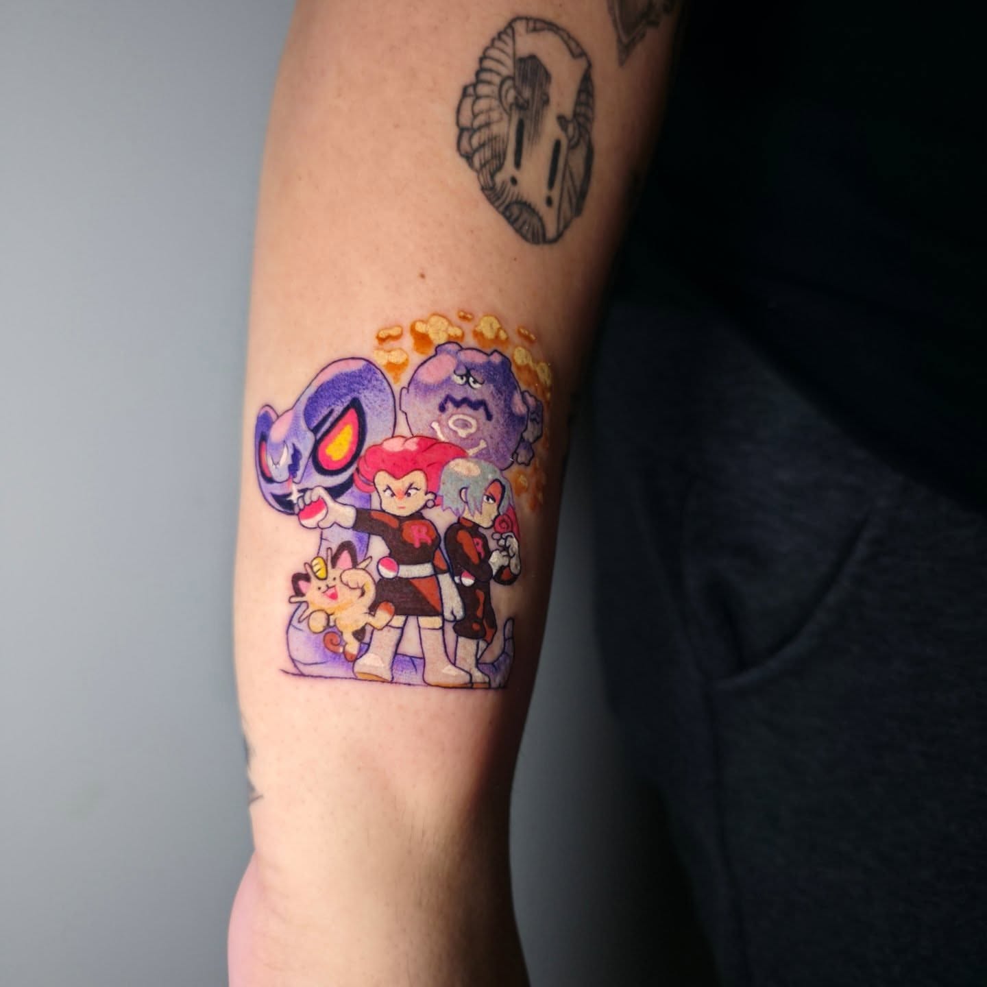 Tattoo by @narliehoodman — anime