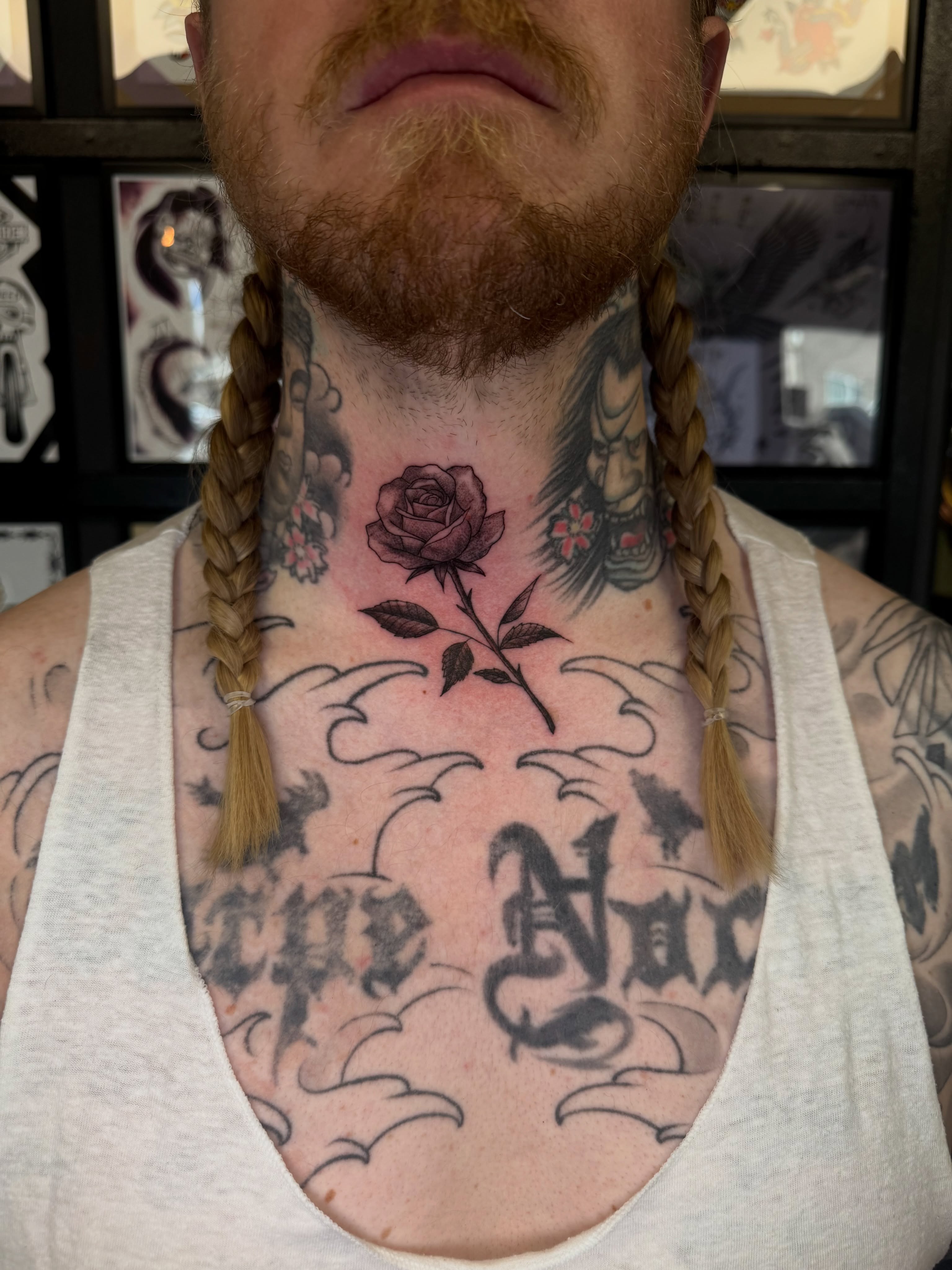 Tattoo by @caitlinjanicek β black_and_grey