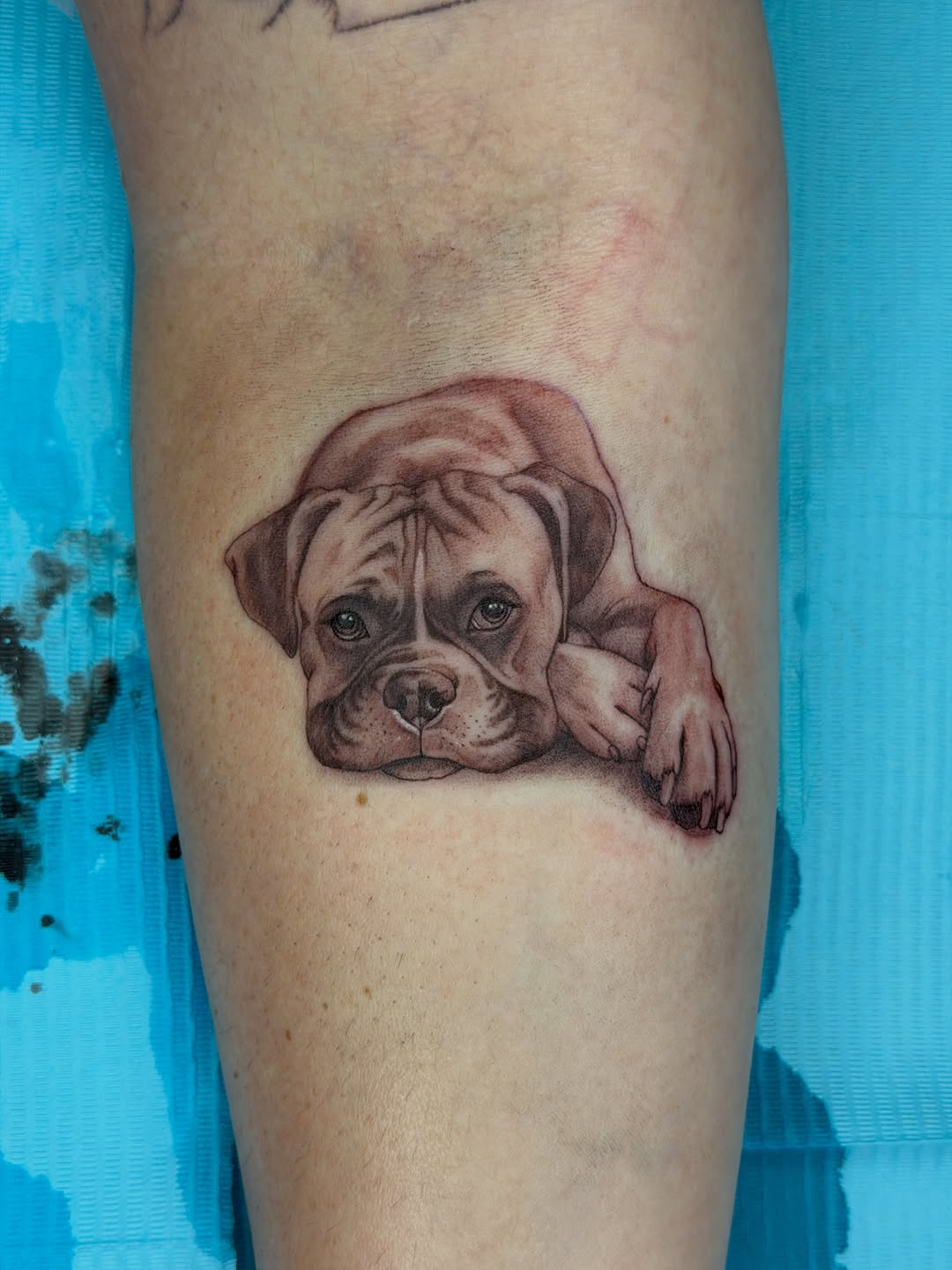 Tattoo by @melrosearttt — realism, black_and_grey